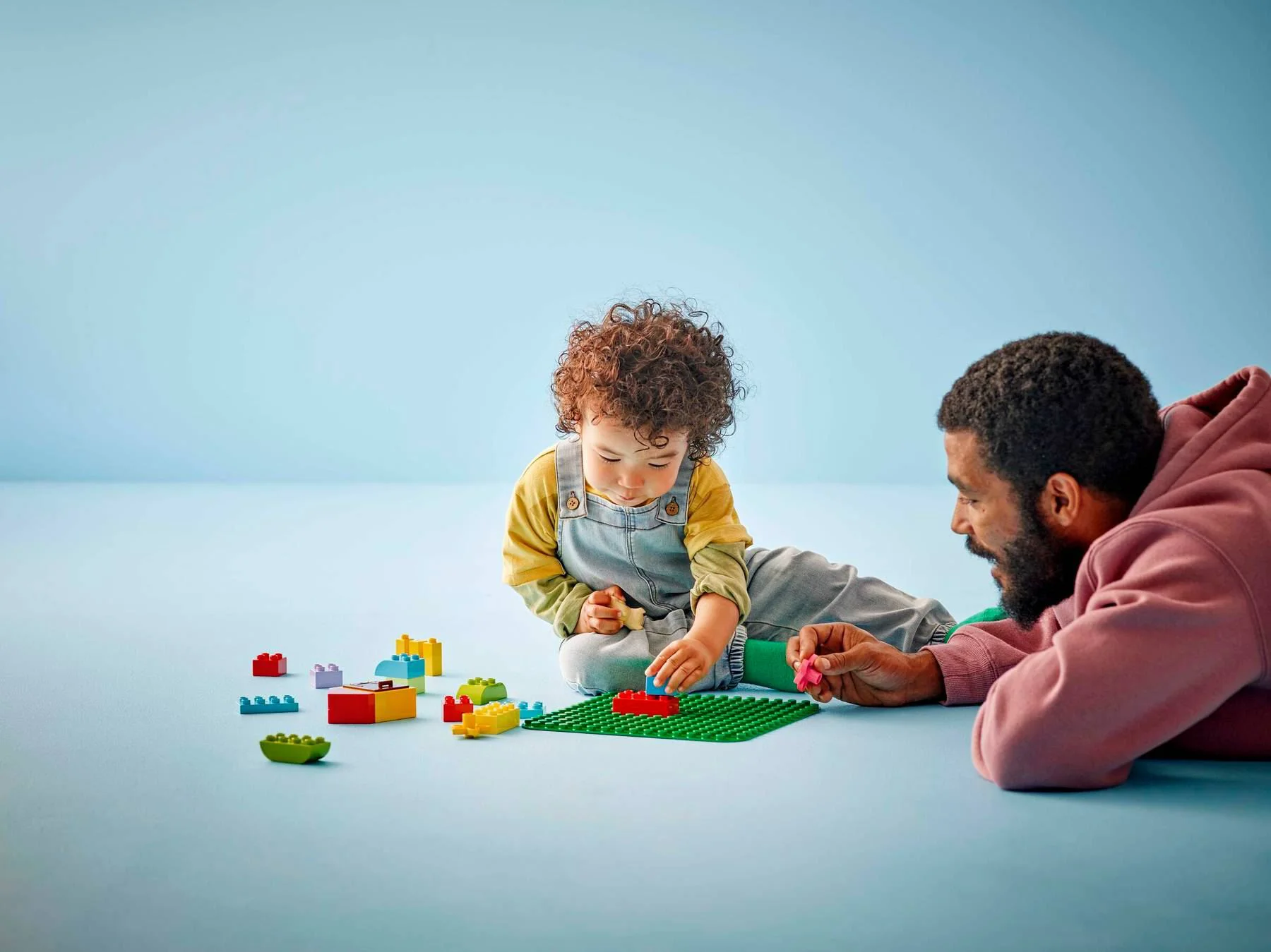 LEGO Duplo - Зелёная строительная пластина foto
