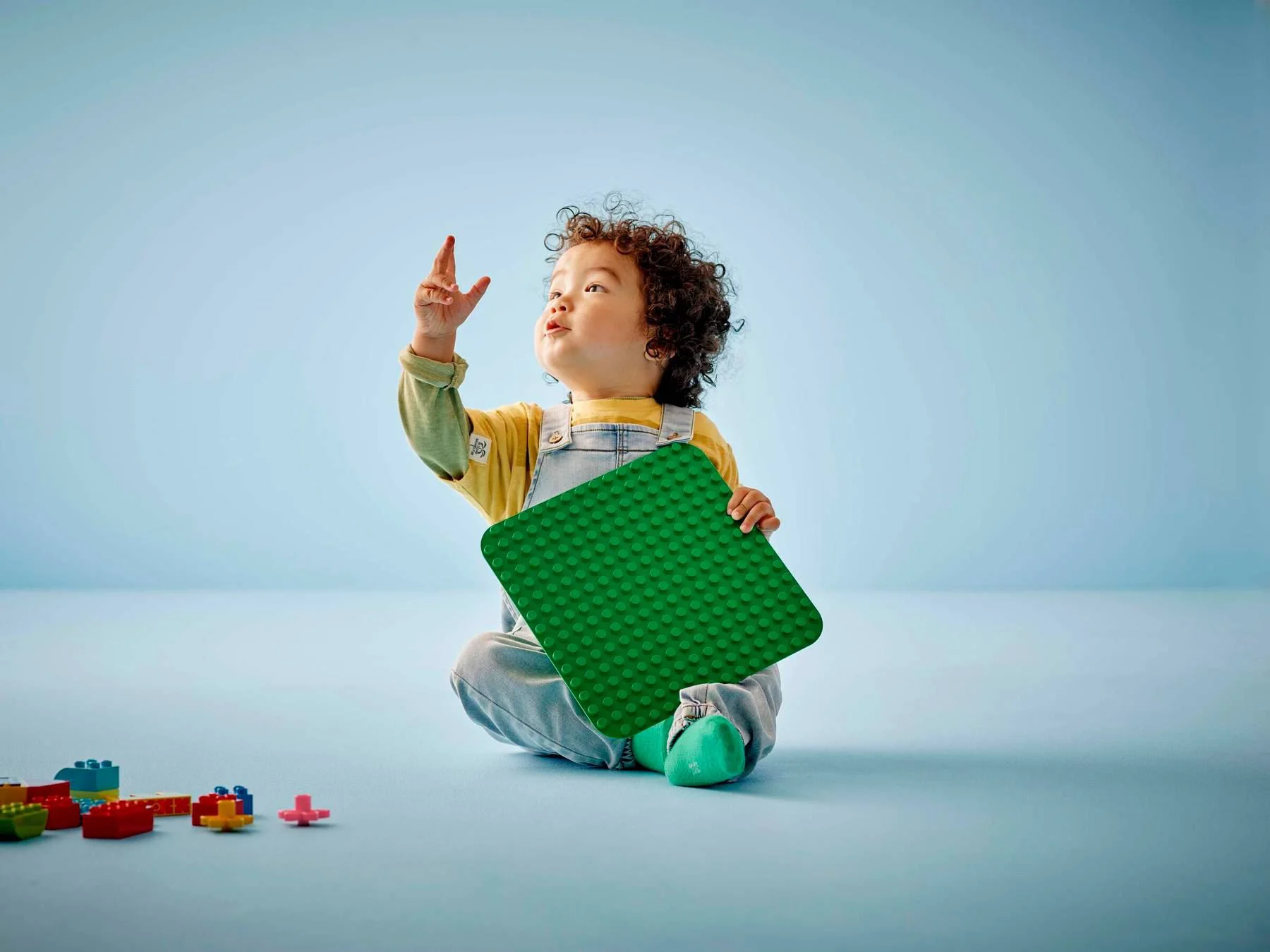 LEGO Duplo - Зелёная строительная пластина foto