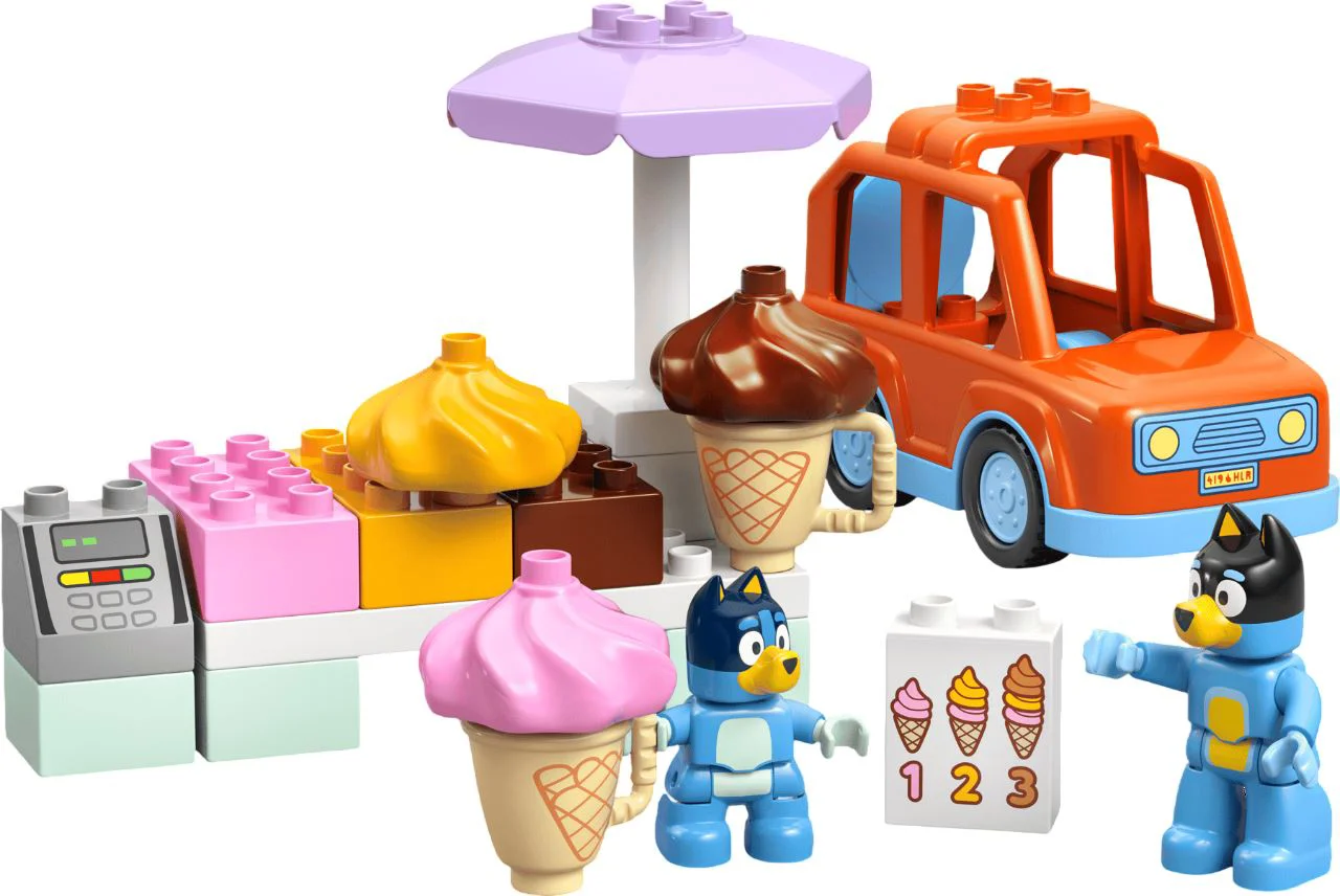 LEGO Duplo - Excursie pentru inghetata cu Bluey foto