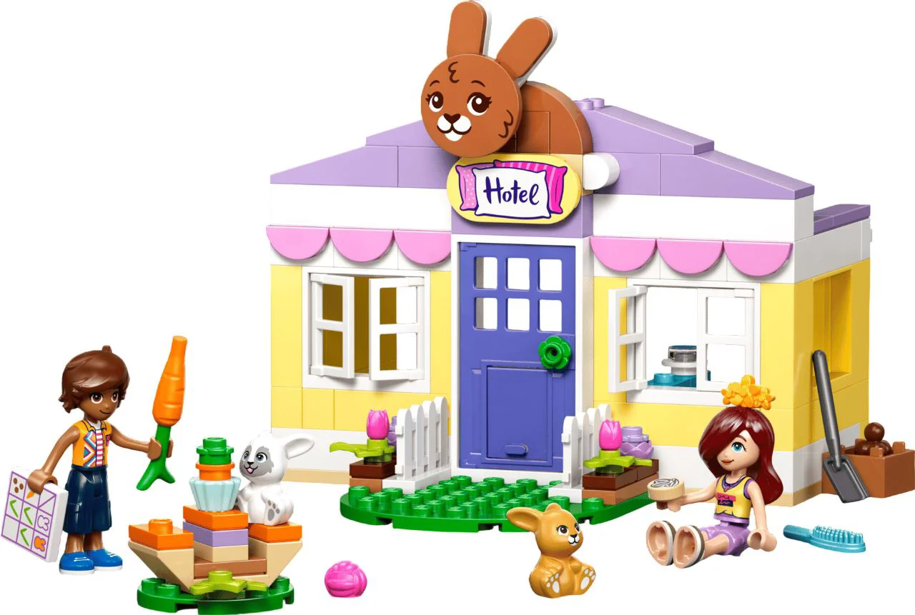 LEGO Friends - Отель для кроликов в Хартлейк-Сити foto