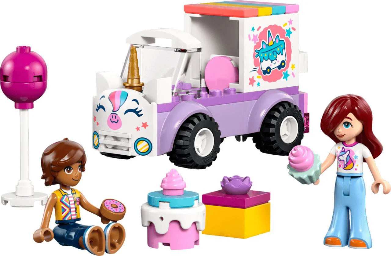 LEGO Friends - Masina-unicorn de Livrare Tort foto