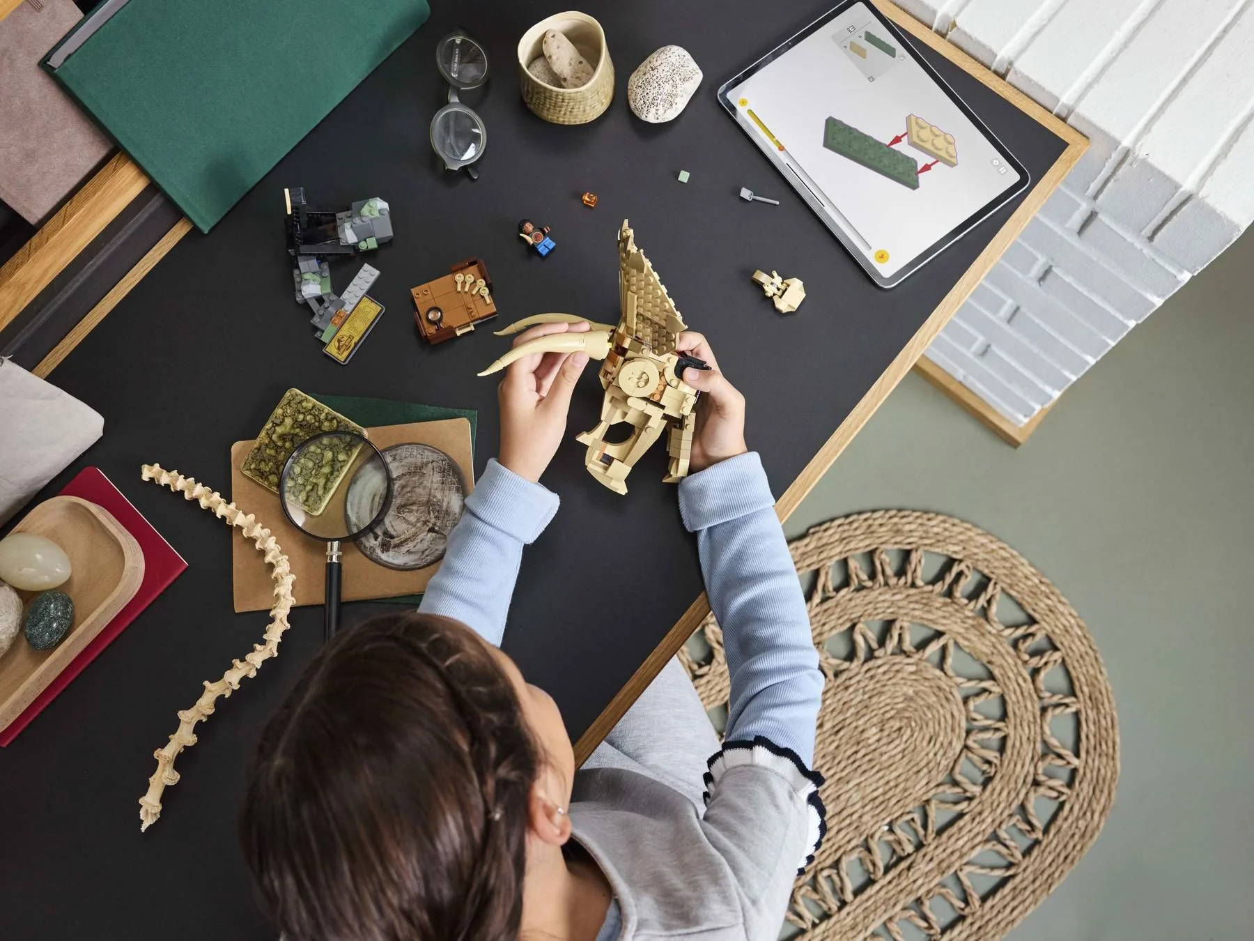 LEGO Jurassic World - Череп трицератопса foto