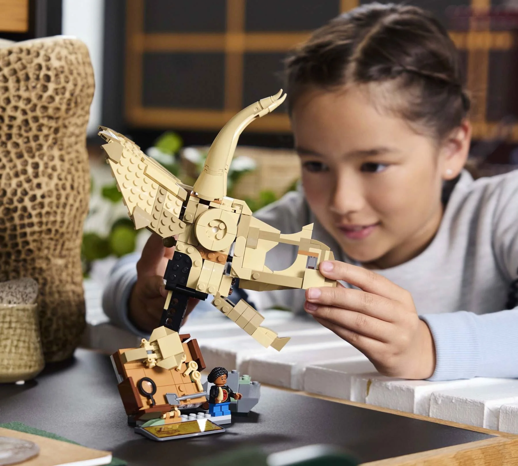 LEGO Jurassic World - Череп трицератопса foto