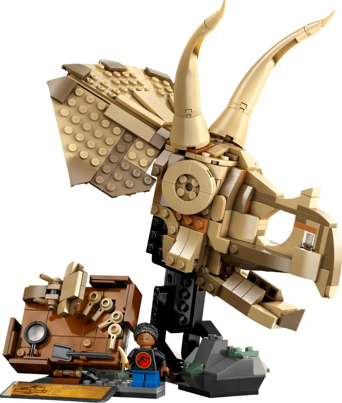 LEGO Jurassic World - Череп трицератопса foto