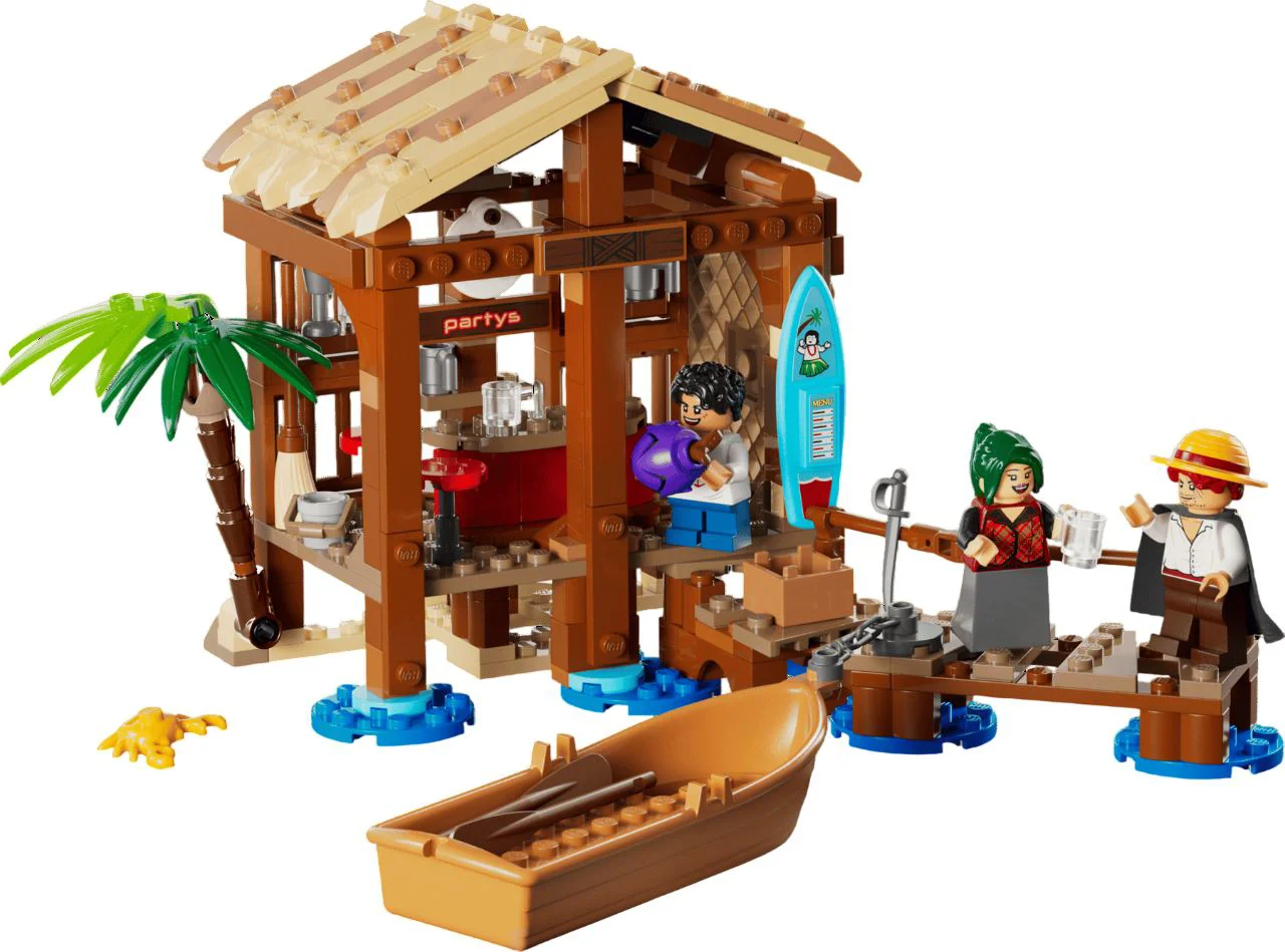 LEGO One Piece - Хижина в деревне Ветряная Мельница foto