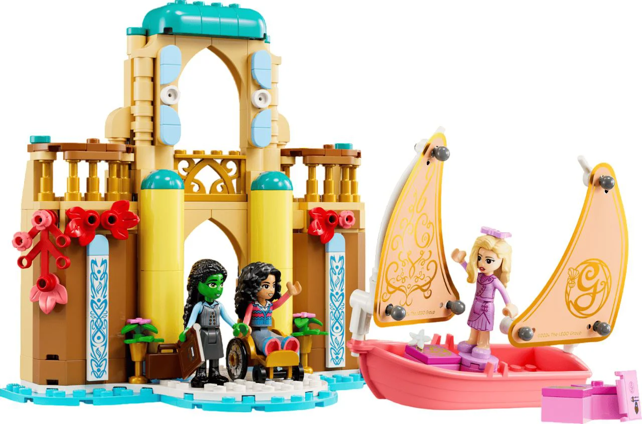 LEGO Wicked - Glinda, Elphaba si Nessarose la Universitatea Shiz foto