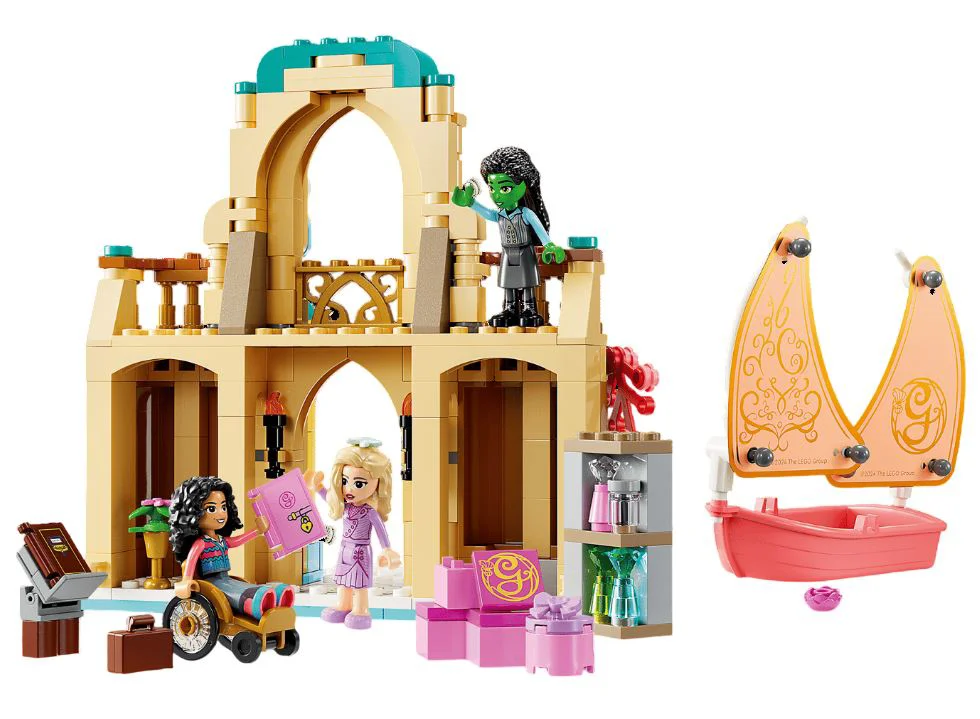 LEGO Wicked - Glinda, Elphaba si Nessarose la Universitatea Shiz foto