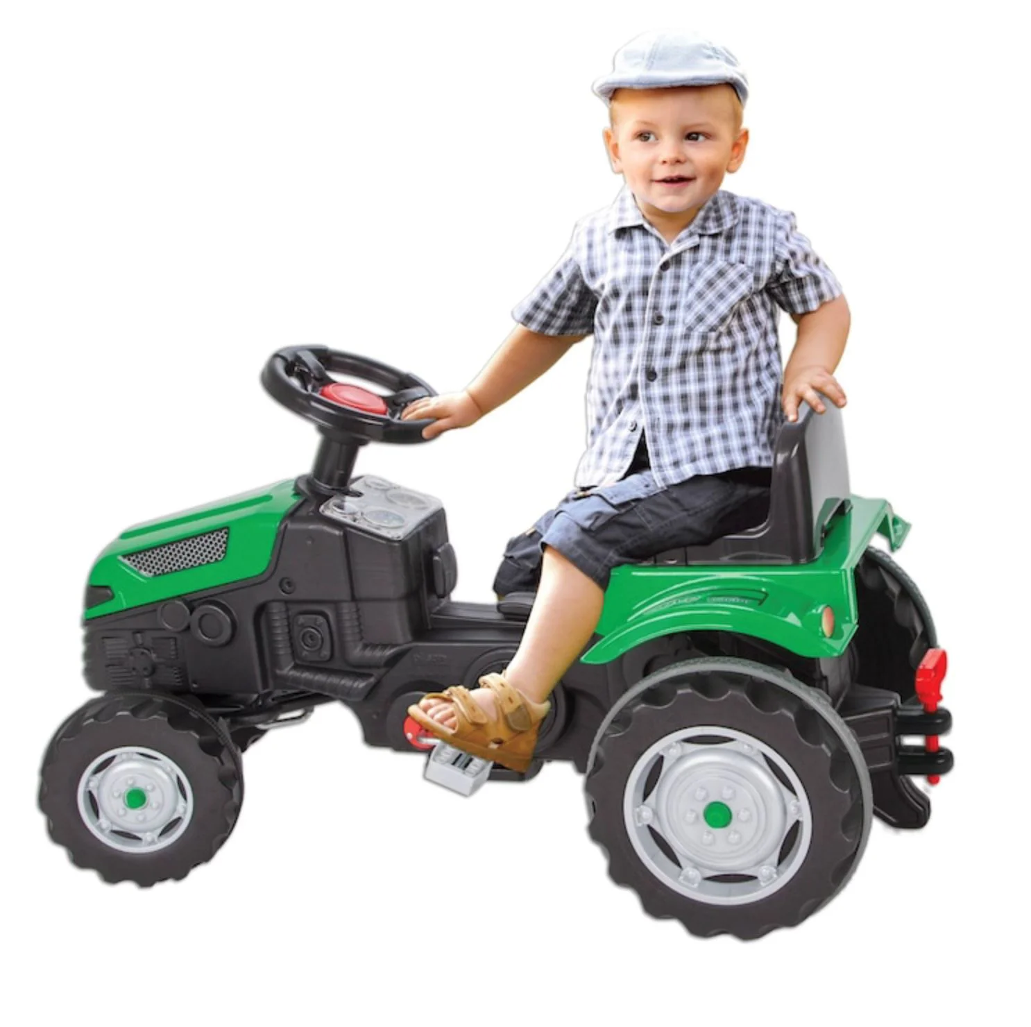Tractor cu pedale Pilsan Active Verde foto