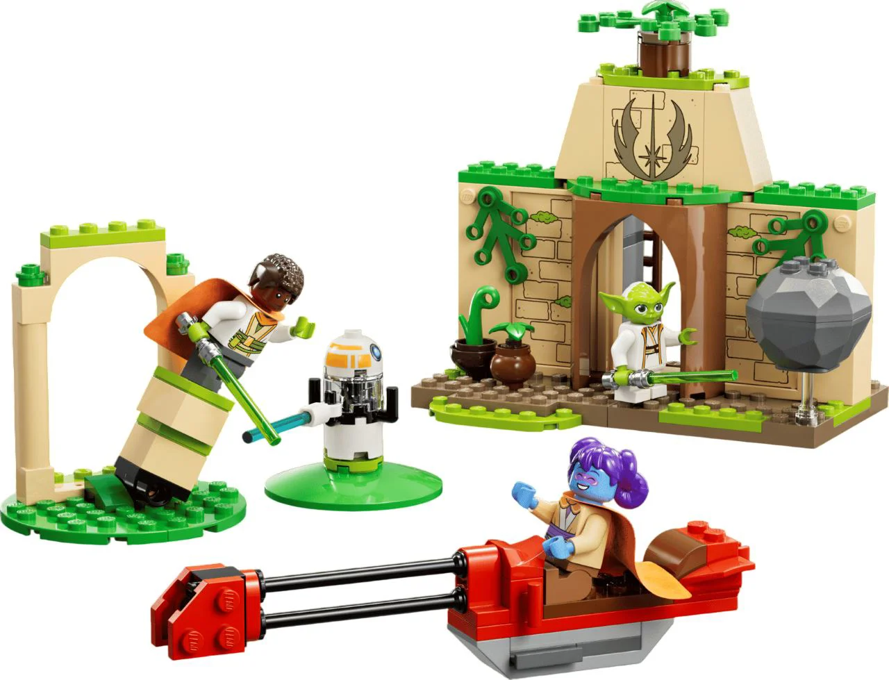 LEGO Star Wars - Храм джедаев Тену foto