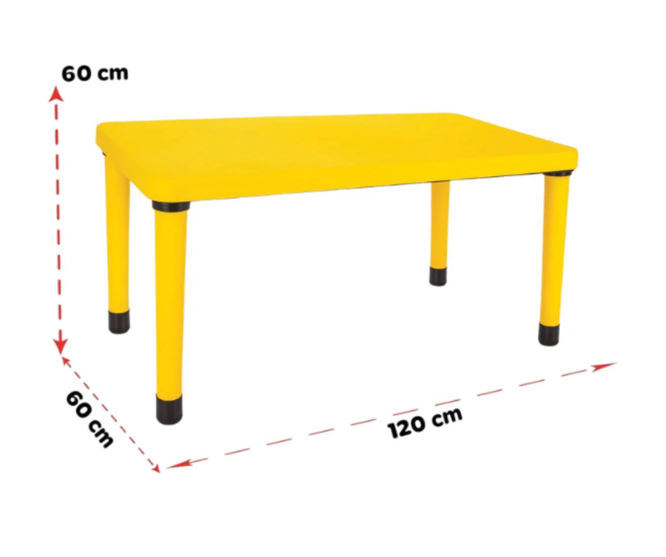 Детский стол Pilsan Happy Table Желтый foto