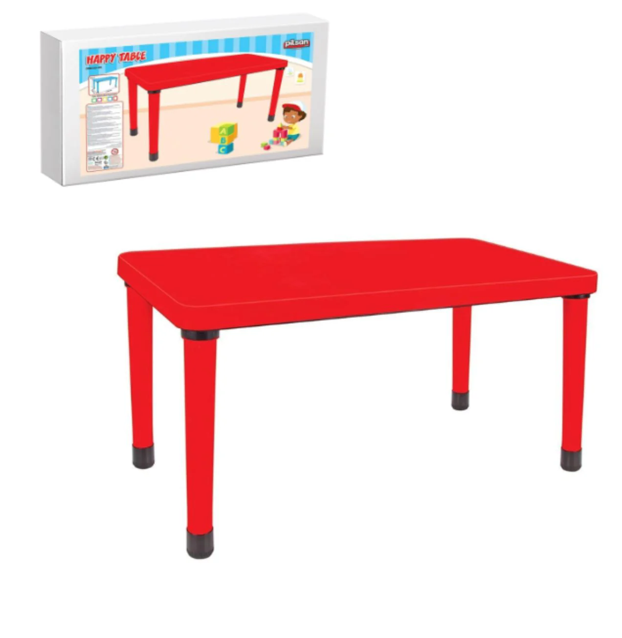 Детский стол Pilsan Happy Table Красный foto