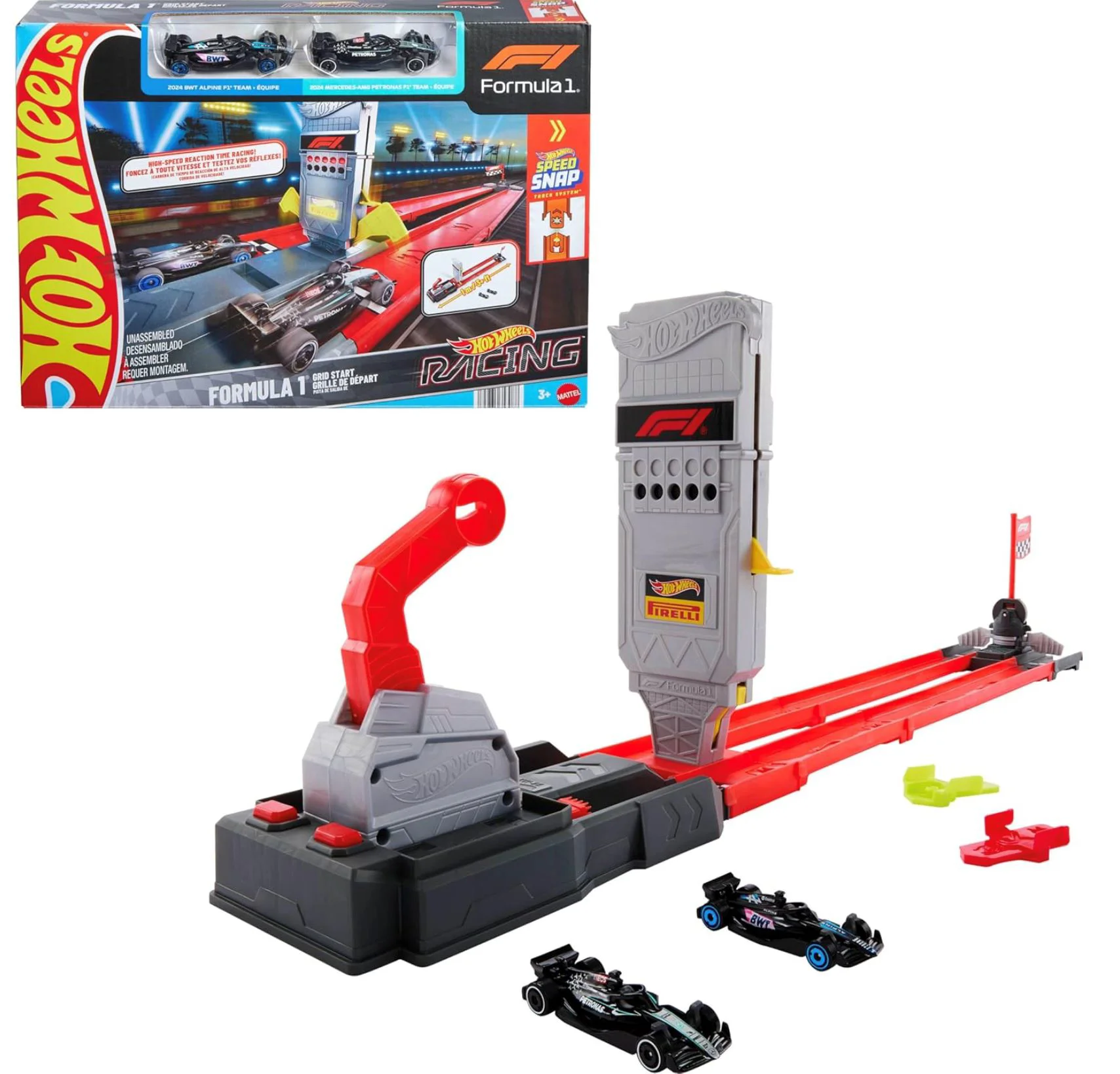 Игровой набор Hot Wheels Гоночная трасса F1 foto