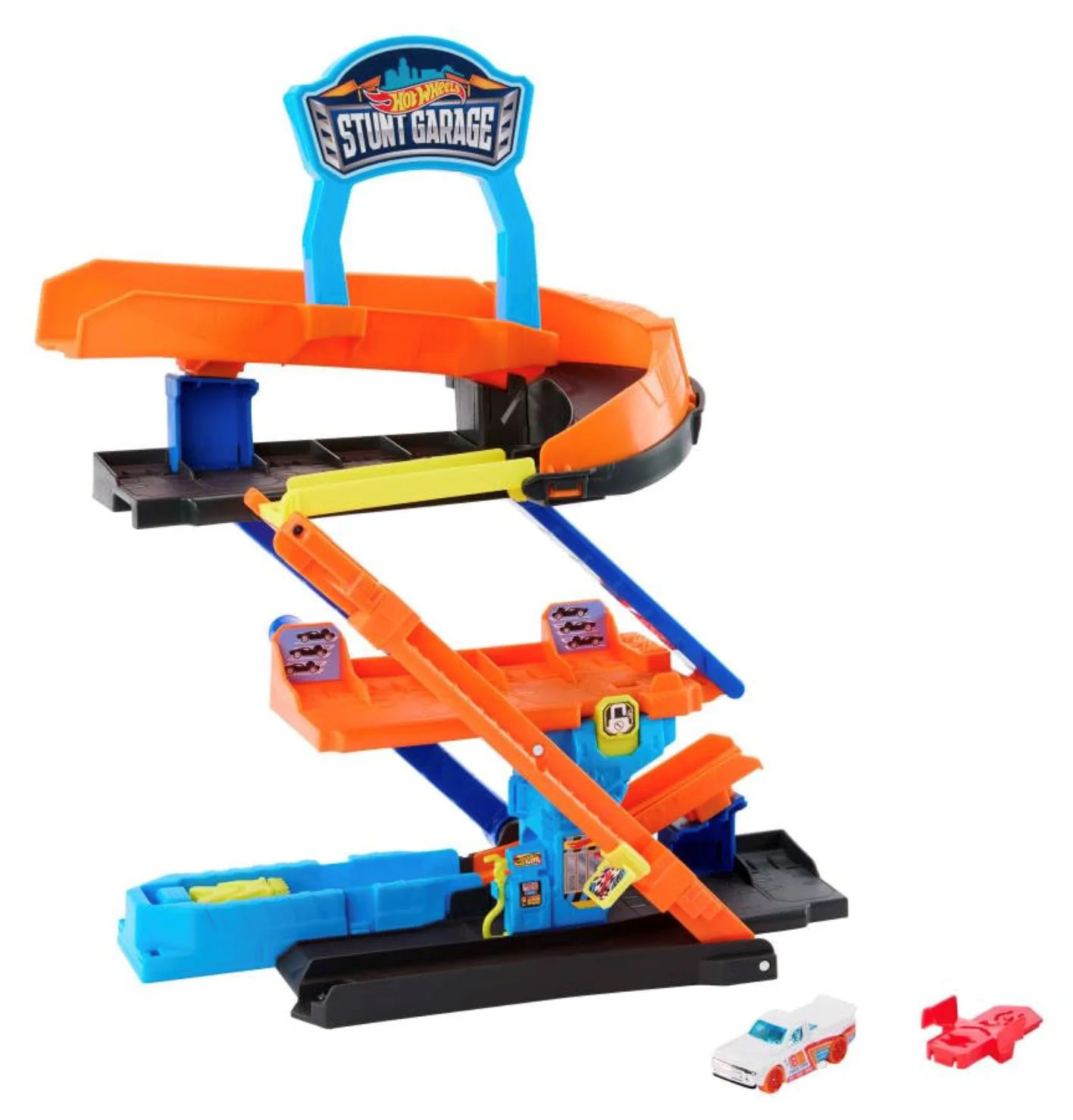 Set de joaca Hot Wheels Garaj transformabil cu pista foto