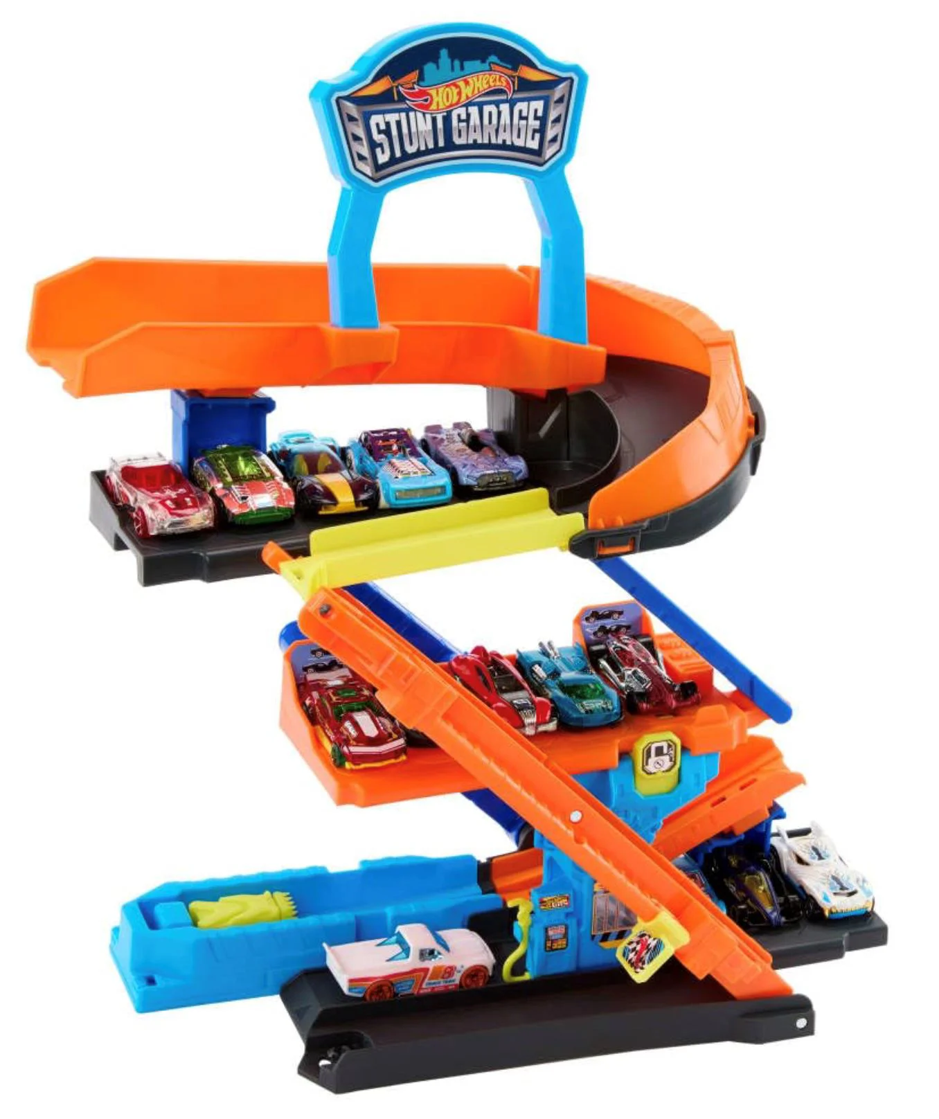 Set de joaca Hot Wheels Garaj transformabil cu pista foto