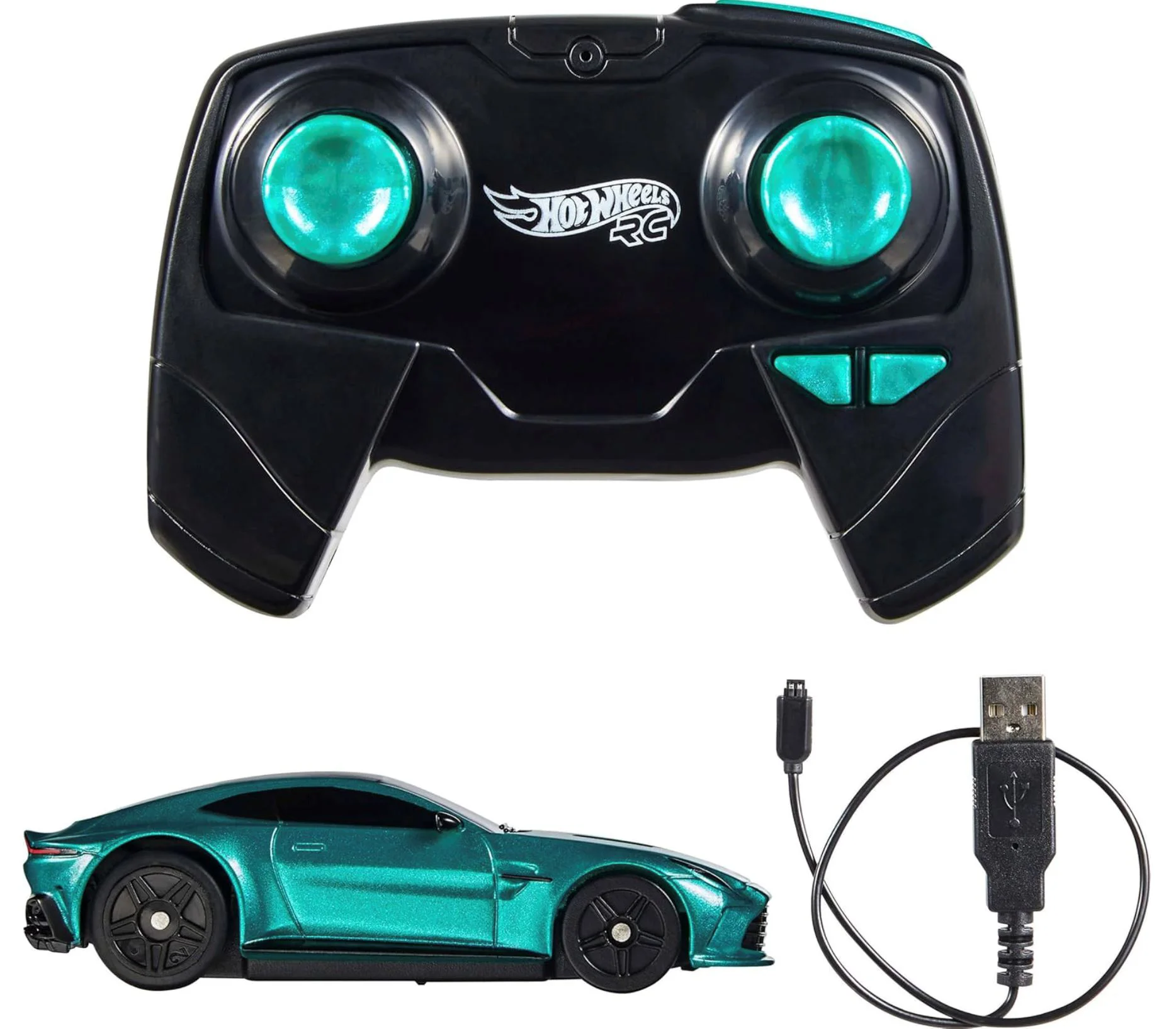 Masina cu telecomanda Hot Wheels Aston Martin Vantage, 1:64 foto