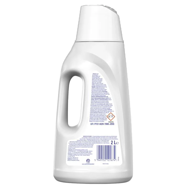 Solutie pentru indepartarea petelor Vanish Oxi Action White, 2000 ml foto