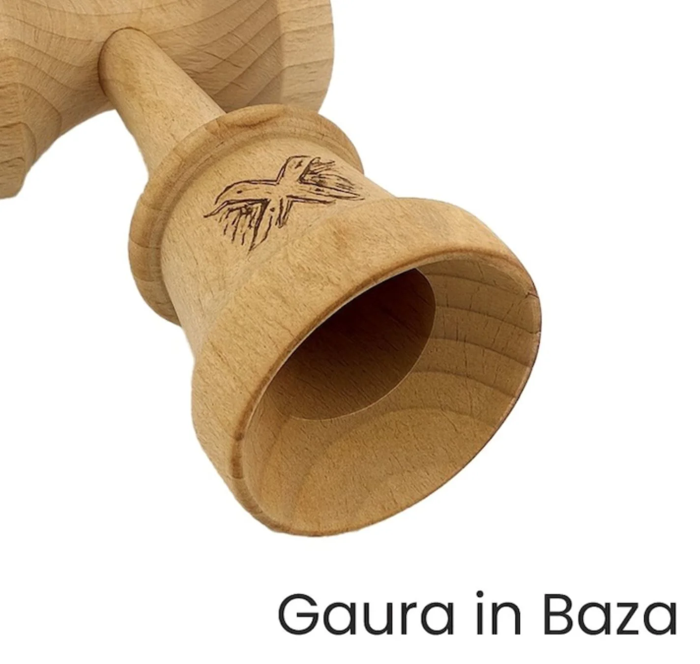 Kendama Essa Toys Flippy X Original Albastru-Portocaliu foto
