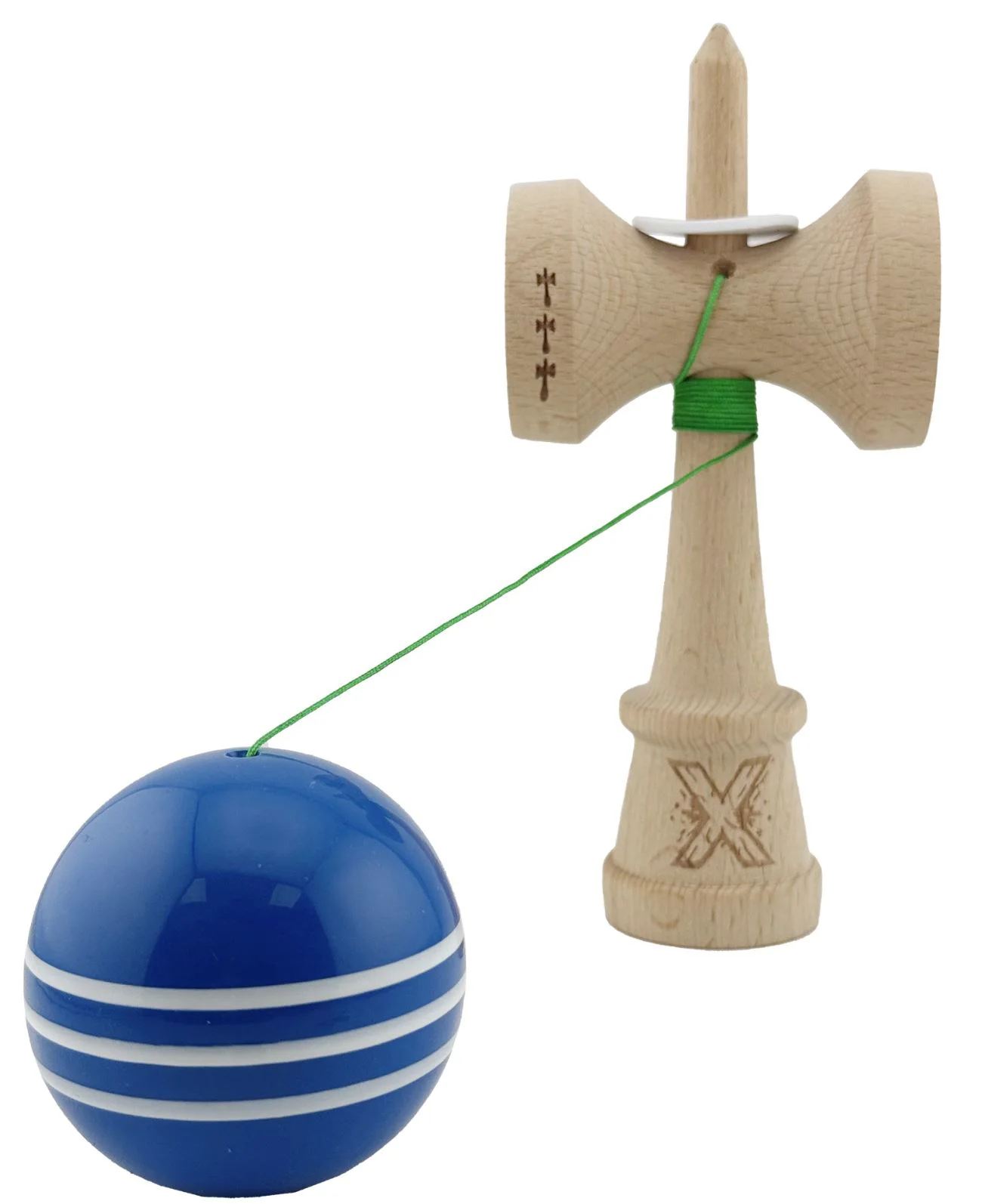 Кендама Essa Toys Flippy X Original Сине-белая foto
