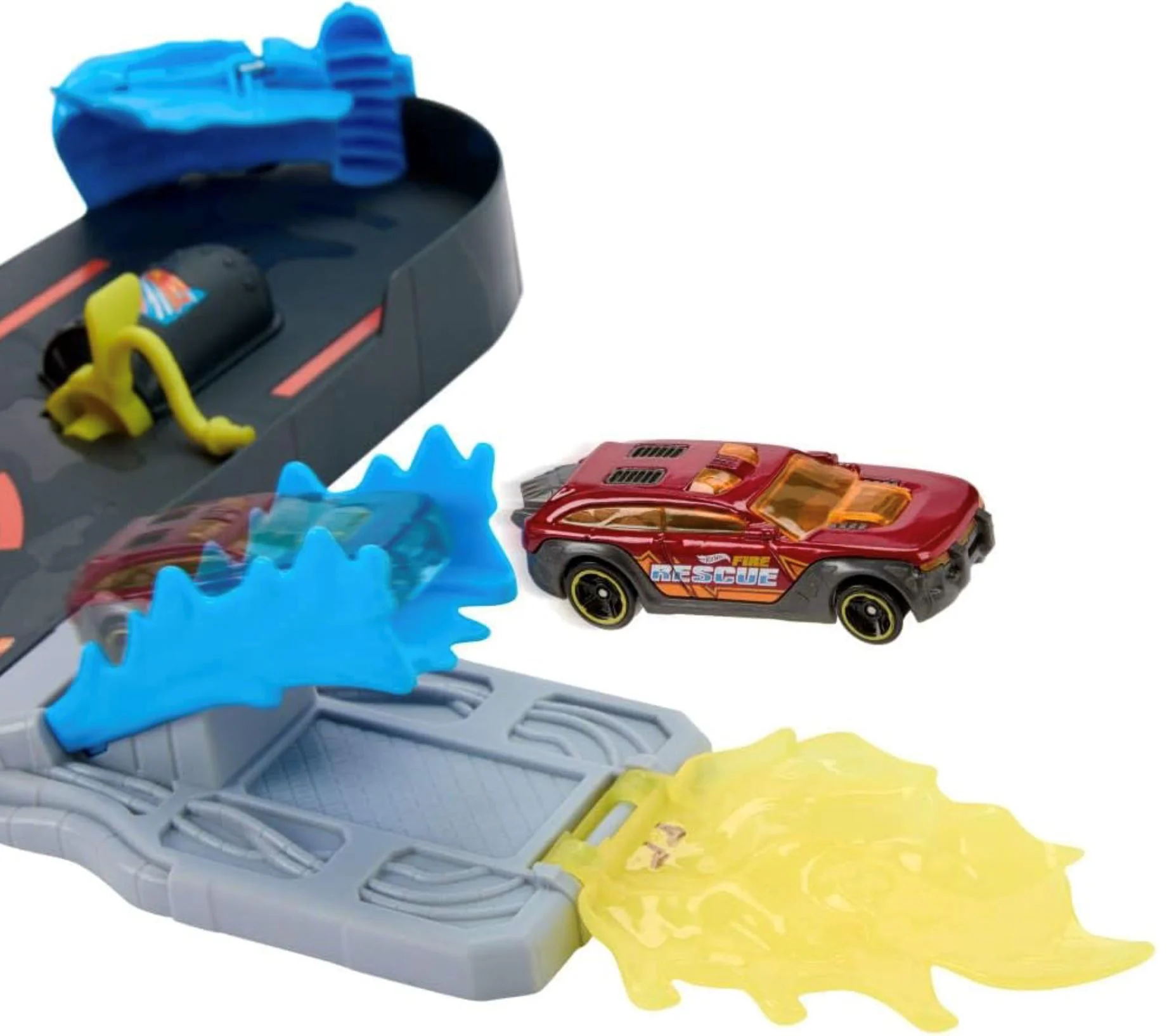 Set de joaca pentru copii Hot Wheels Statie de pompieri foto