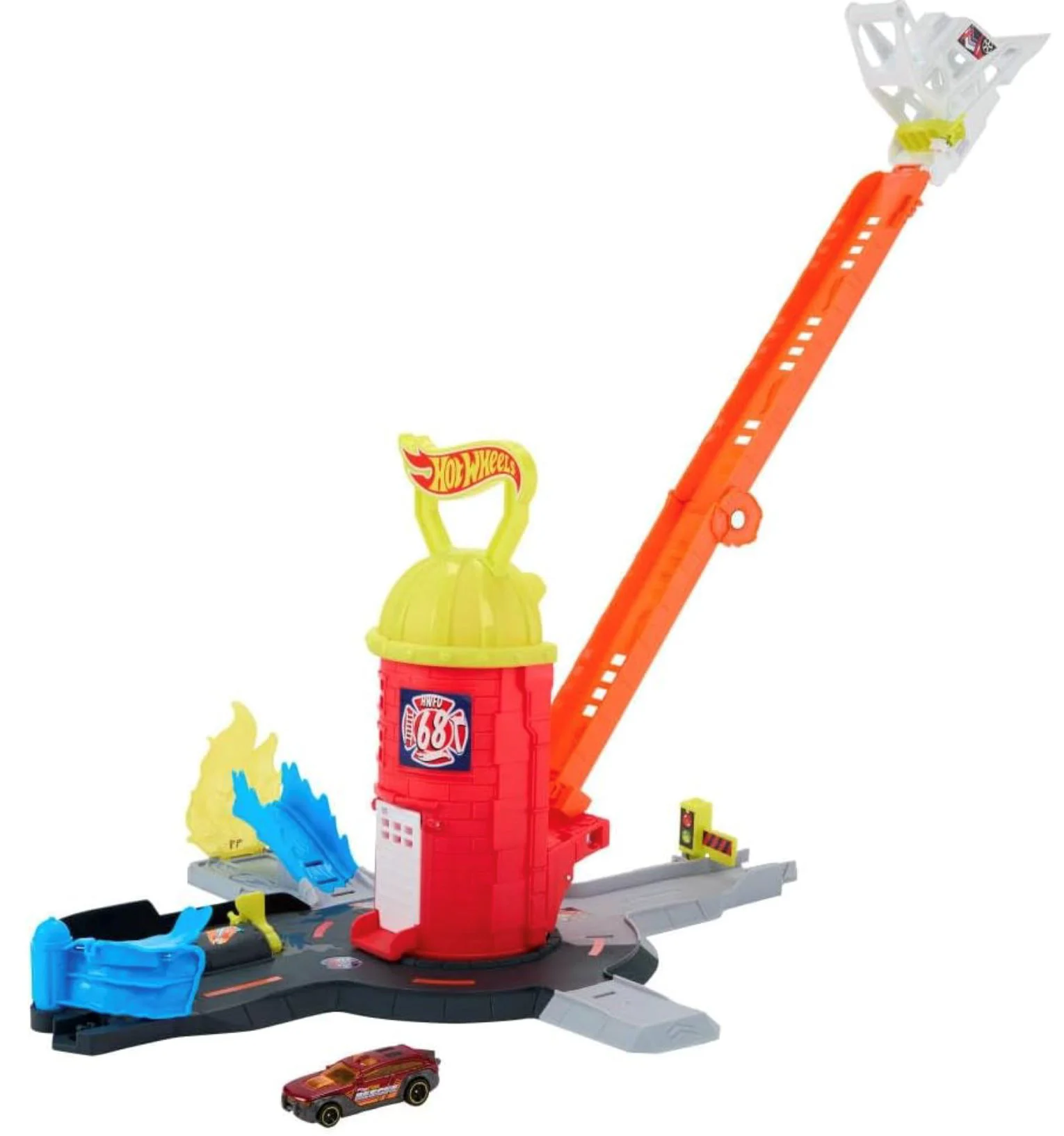 Set de joaca pentru copii Hot Wheels Statie de pompieri foto