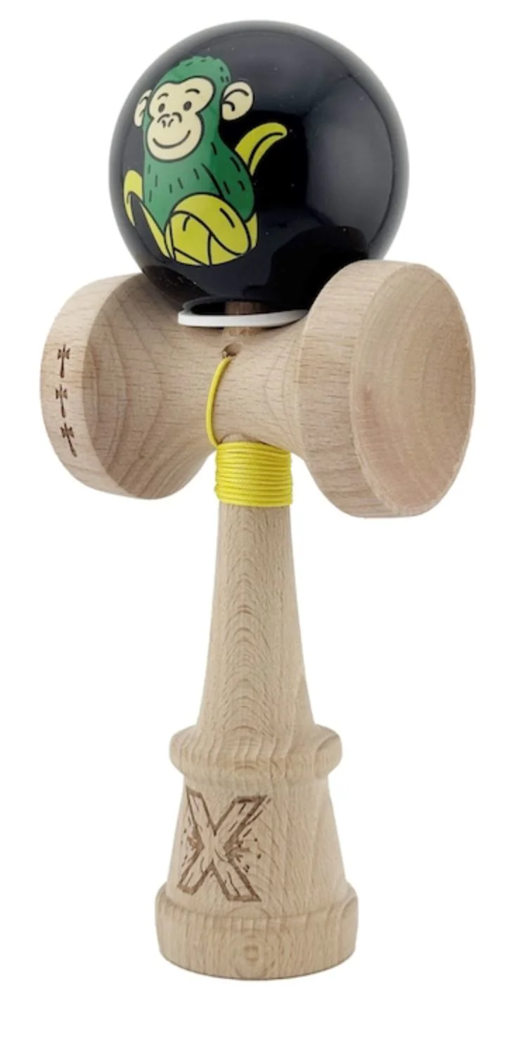Kendama Essa Toys Super Sticky X Original Обезьяна Черная foto