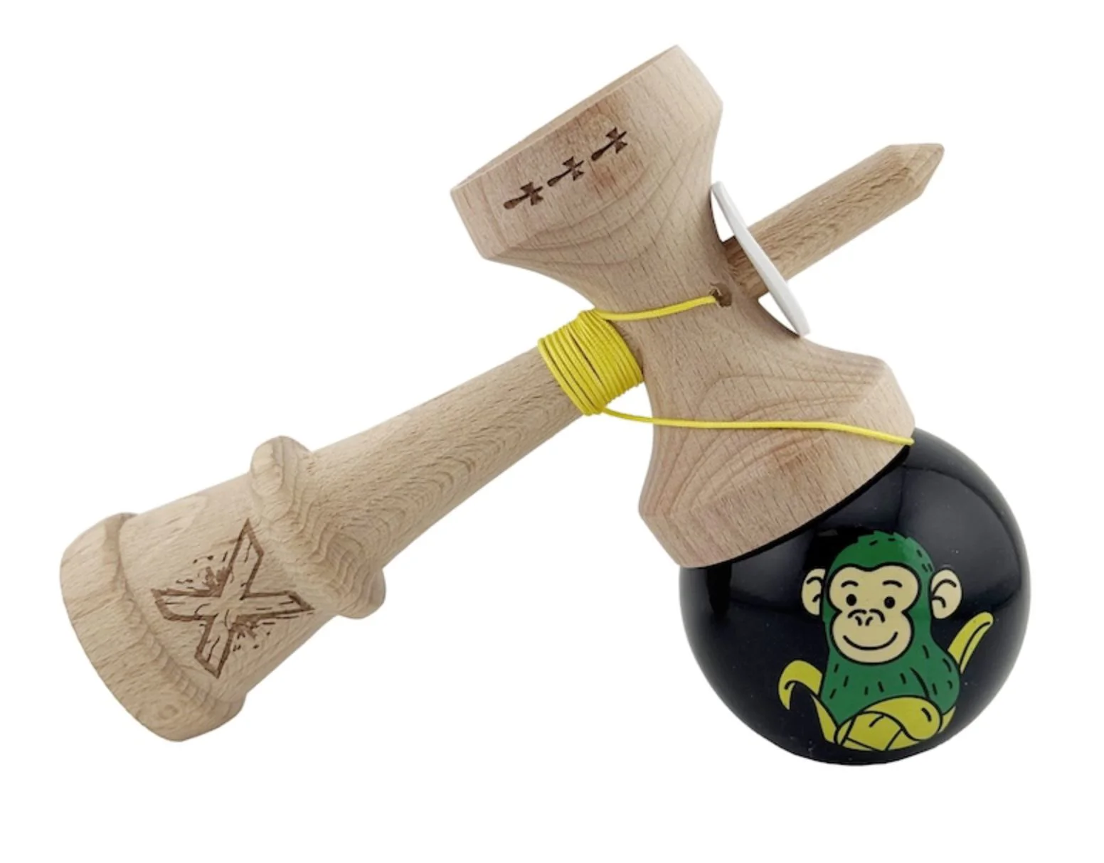 Kendama Essa Toys Super Sticky X Original Обезьяна Черная foto