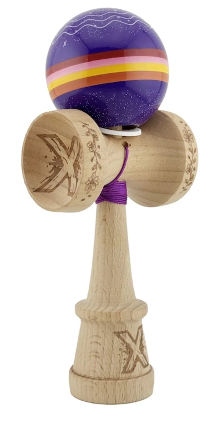 Kendama Essa Toys Super Sticky X Original Cer instelat foto