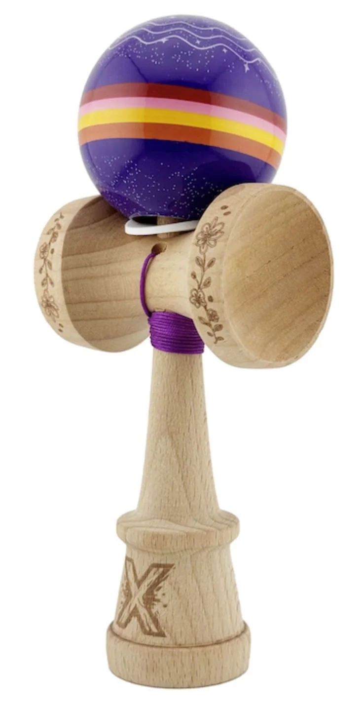 Kendama Essa Toys Super Sticky X Original Cer instelat foto