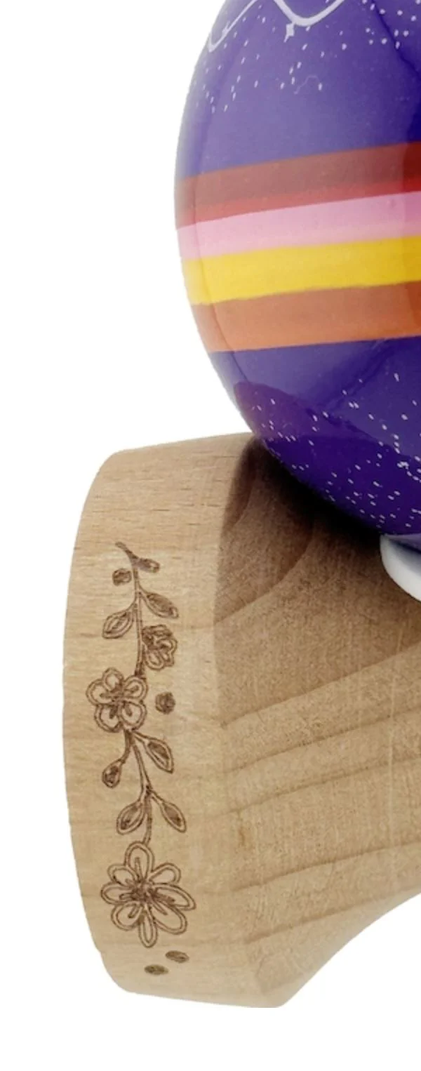 Kendama Essa Toys Super Sticky X Original Cer instelat foto