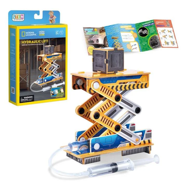 Puzzle 3D CubicFun Lift hidraulic foto