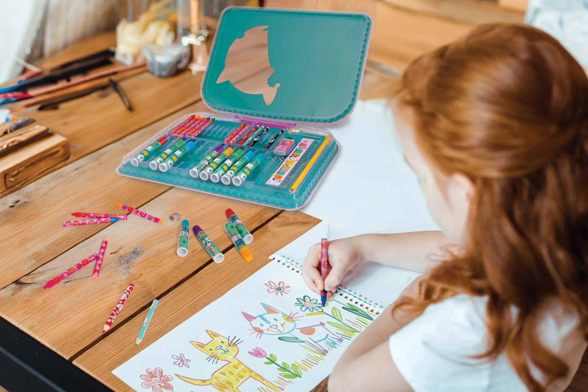 Набор для рисования в чемоданчике AS Kids Gabby's Dollhouse foto