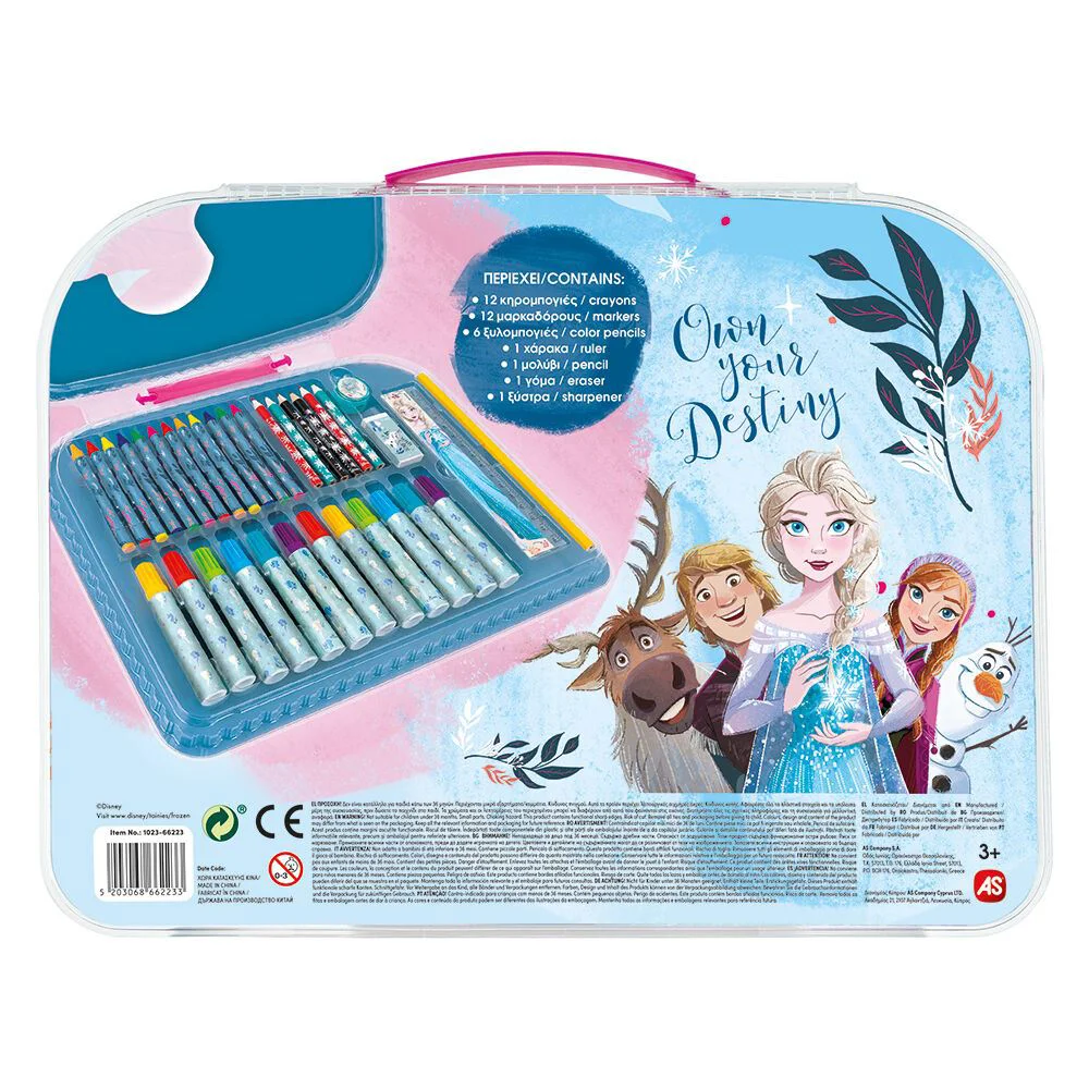 Набор для рисования в чемоданчике AS Kids Frozen foto