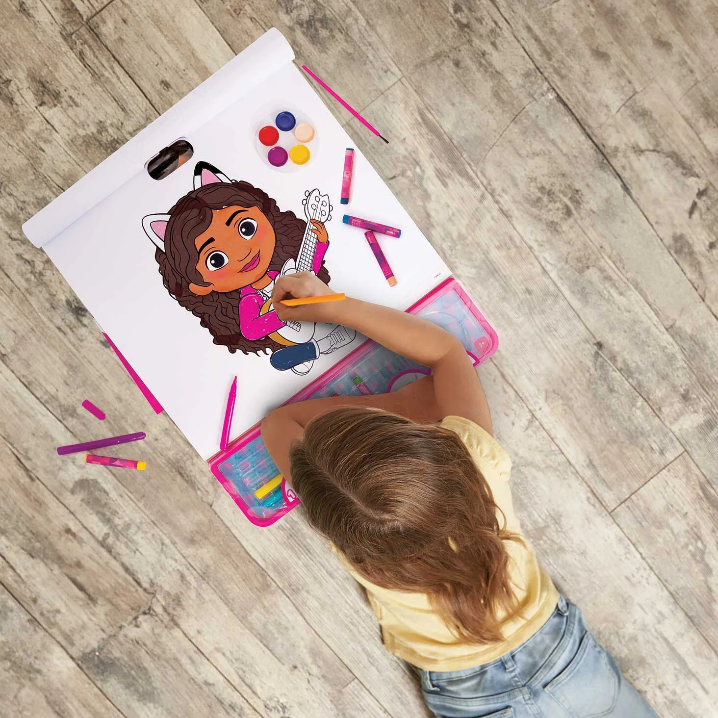 Набор для рисования 5 в 1 AS Kids Gabby's Dollhouse Giga Block foto