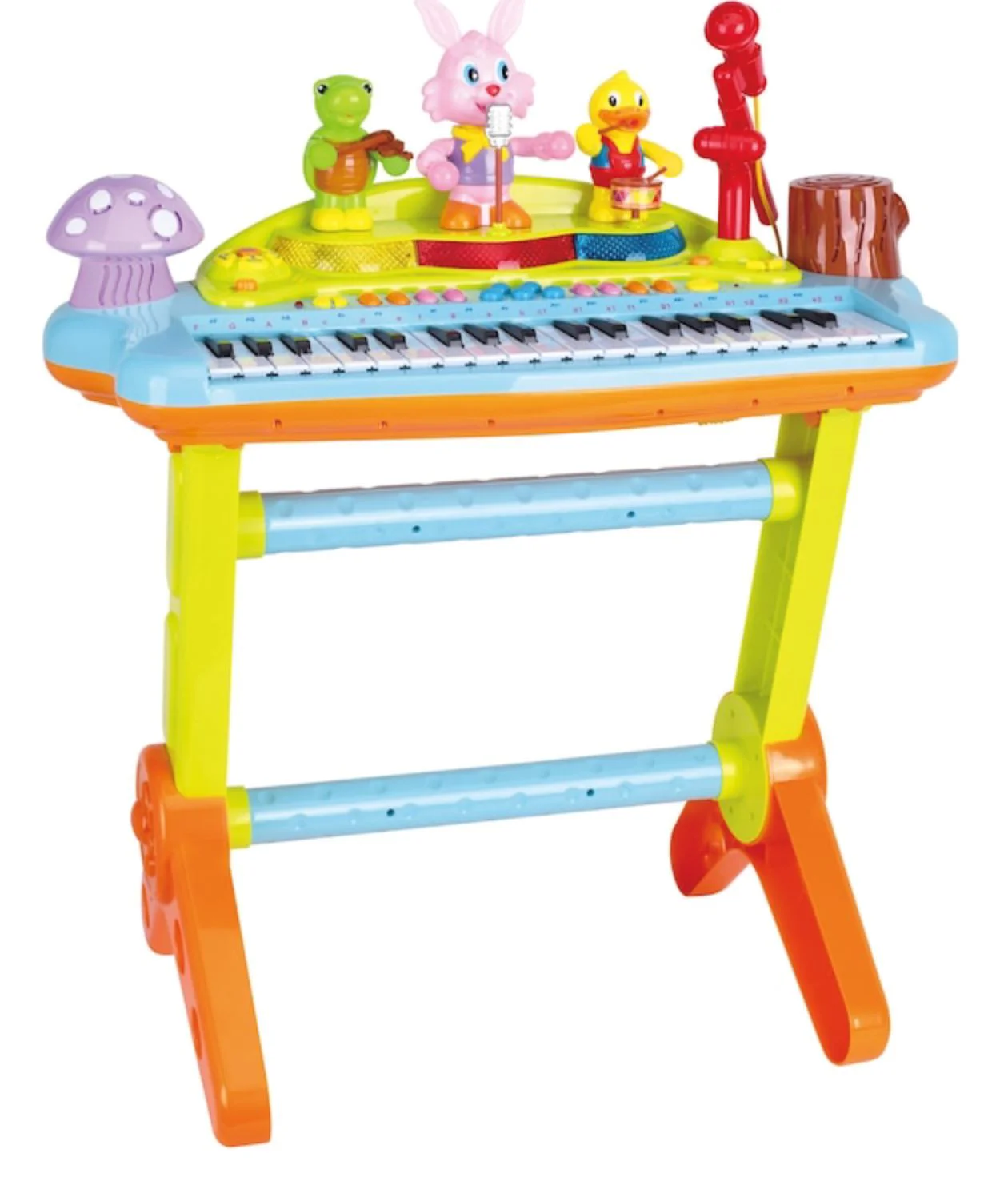 Музыкальная игрушка Hola Toys Интерактивное пианино со стульчиком foto