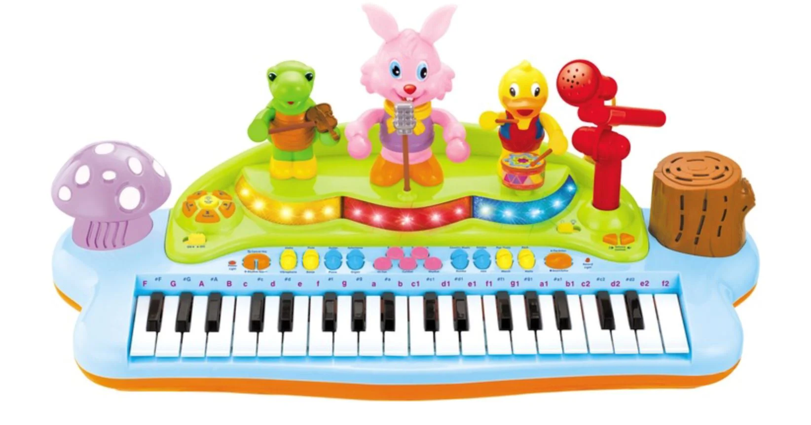Музыкальная игрушка Hola Toys Интерактивное пианино со стульчиком foto