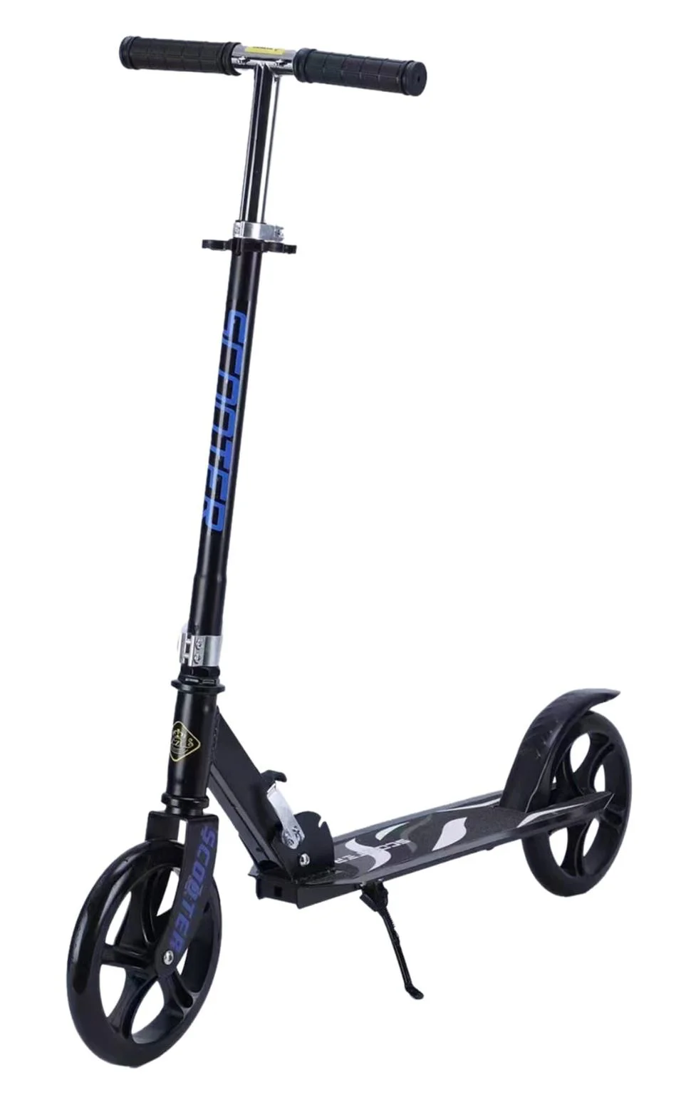 Самокат складной Scooter с регулируемой высотой и светящимися колесами foto