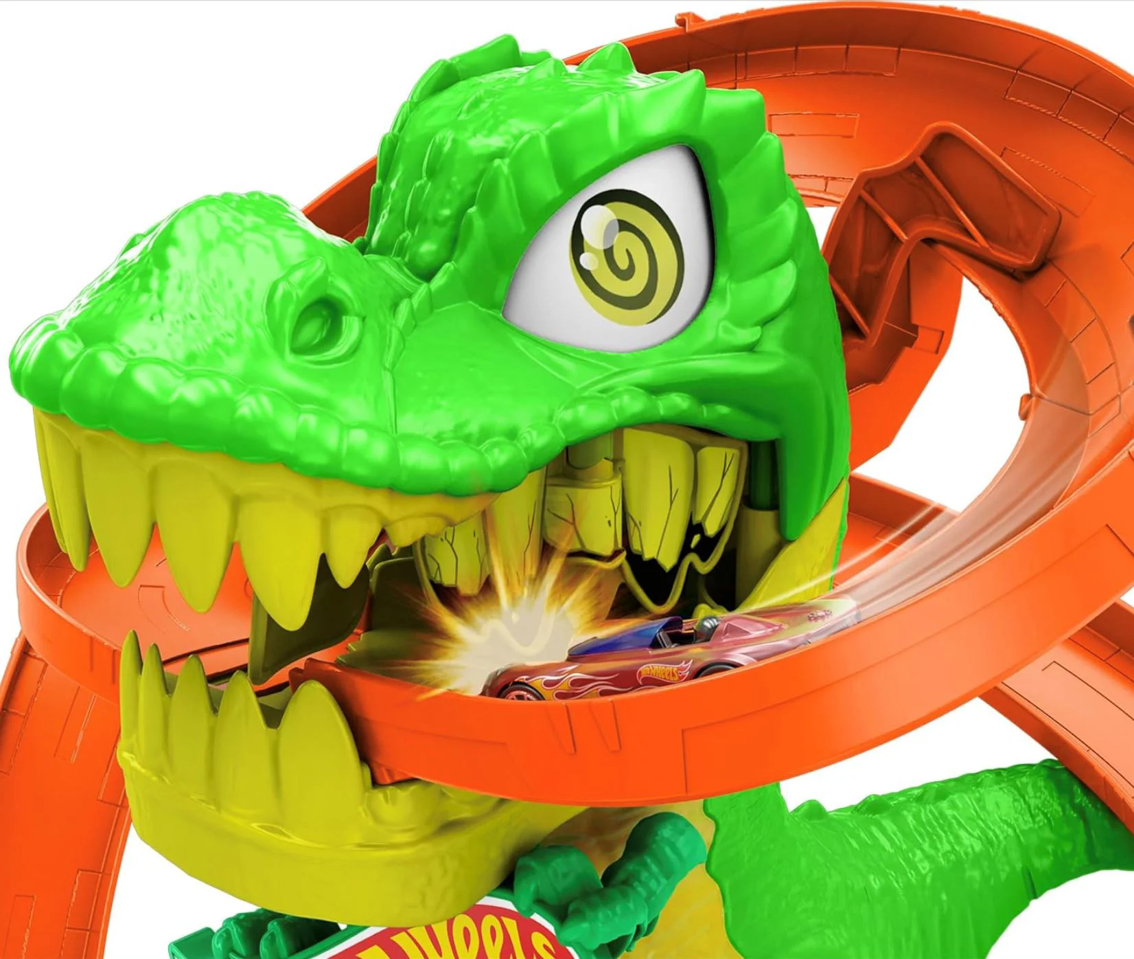 Set de joaca Hot Wheels City Atacul T-Rex de foc foto