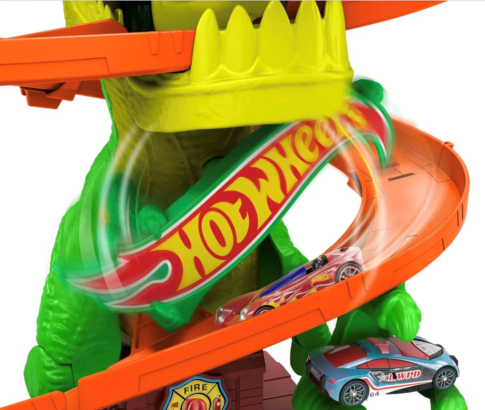 Set de joaca Hot Wheels City Atacul T-Rex de foc foto
