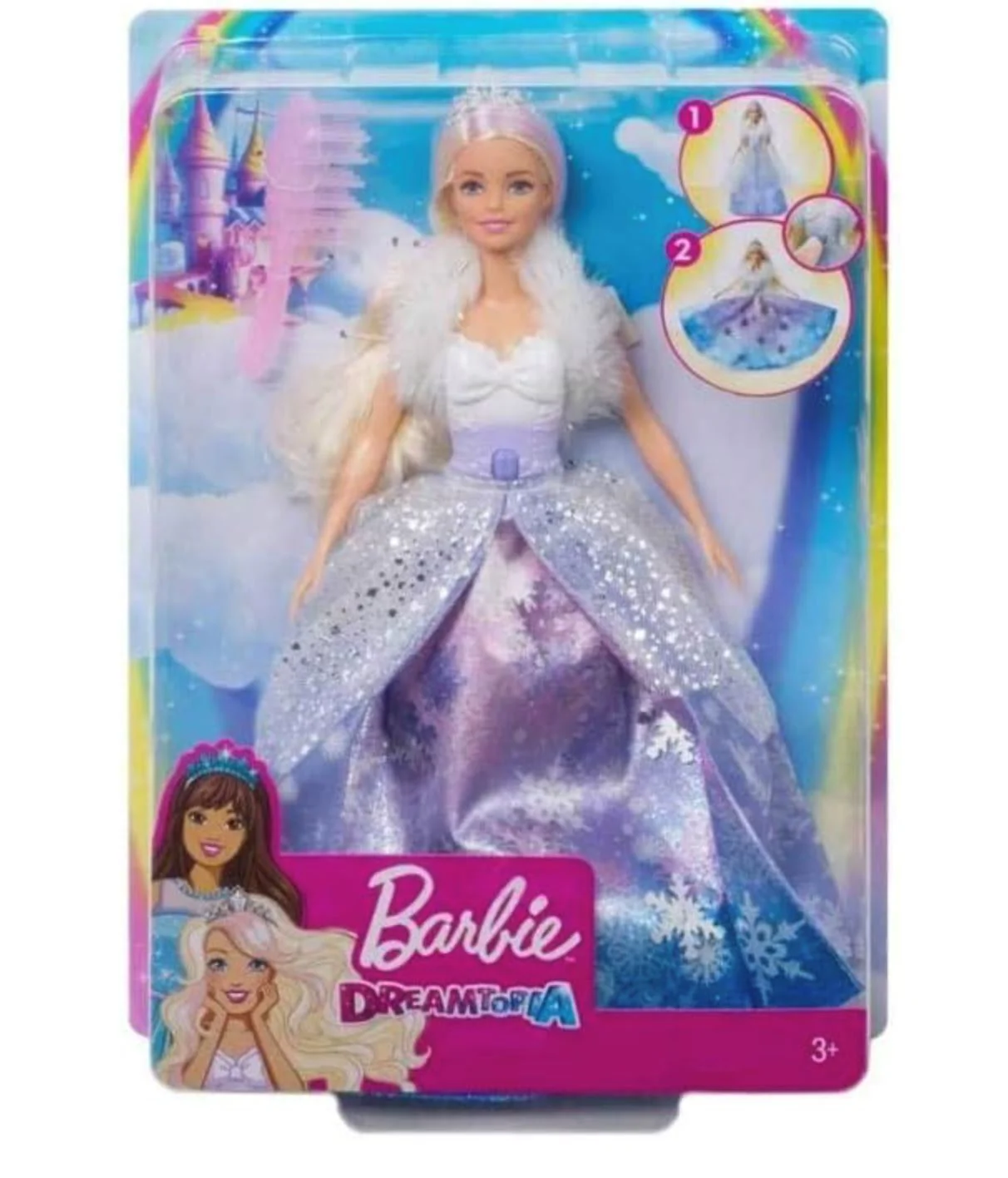 Кукла Barbie Зимняя принцесса, 30 см foto