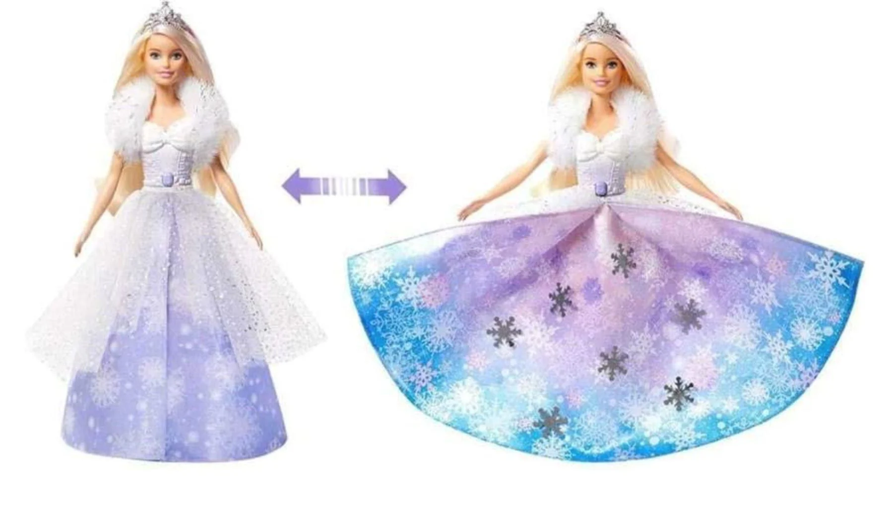 Кукла Barbie Зимняя принцесса, 30 см foto