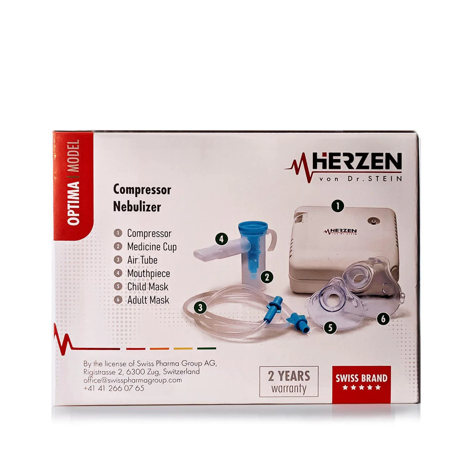 Ингалятор компрессорный Herzen Optima foto