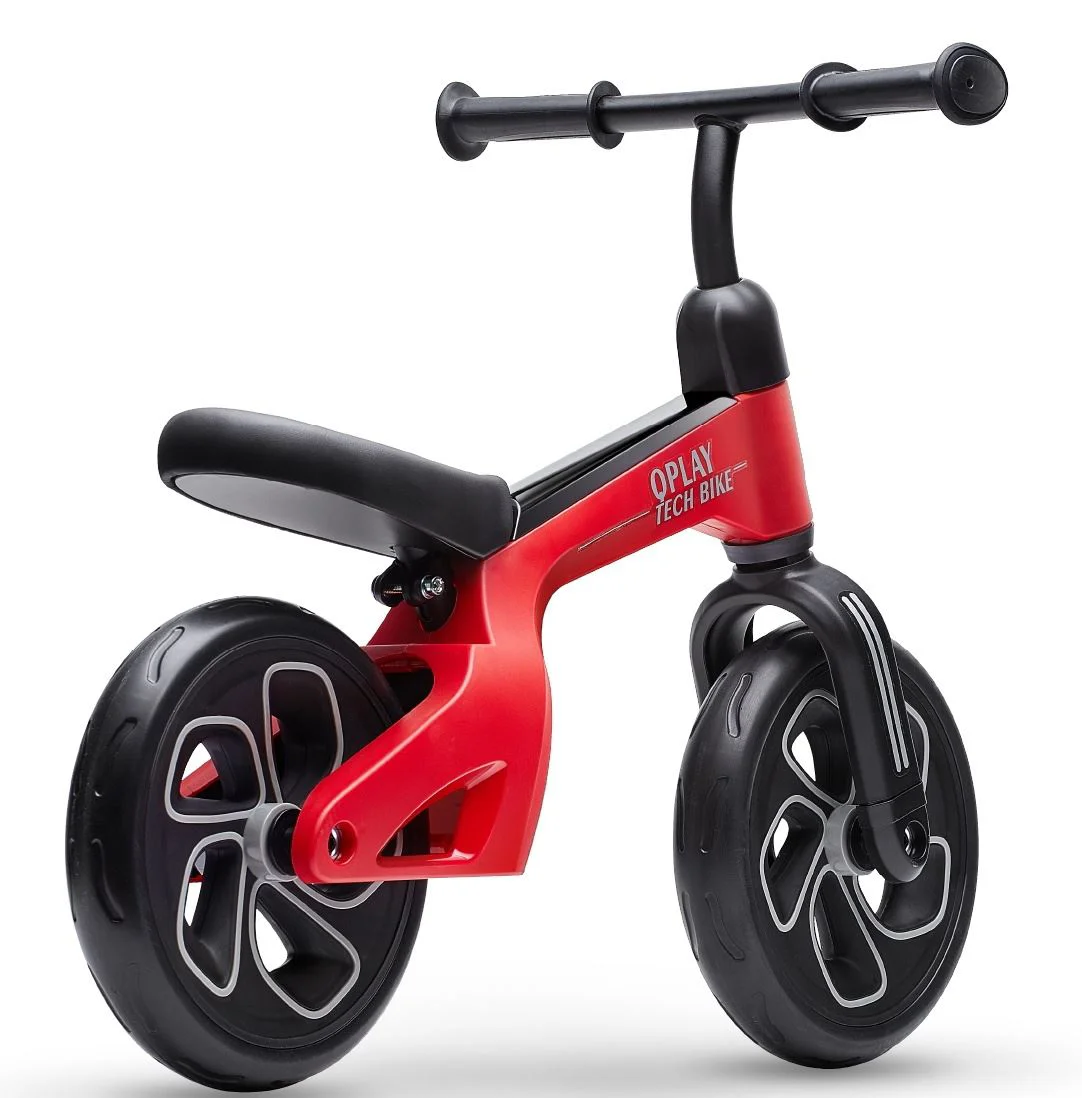 Bicicleta fara pedale Qplay Tech Red foto