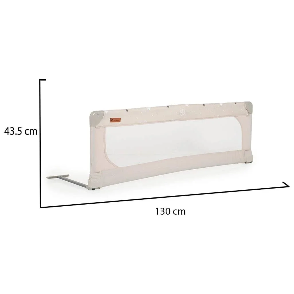 Защитный барьер на кровать Moni Linen Beige, 130 см foto