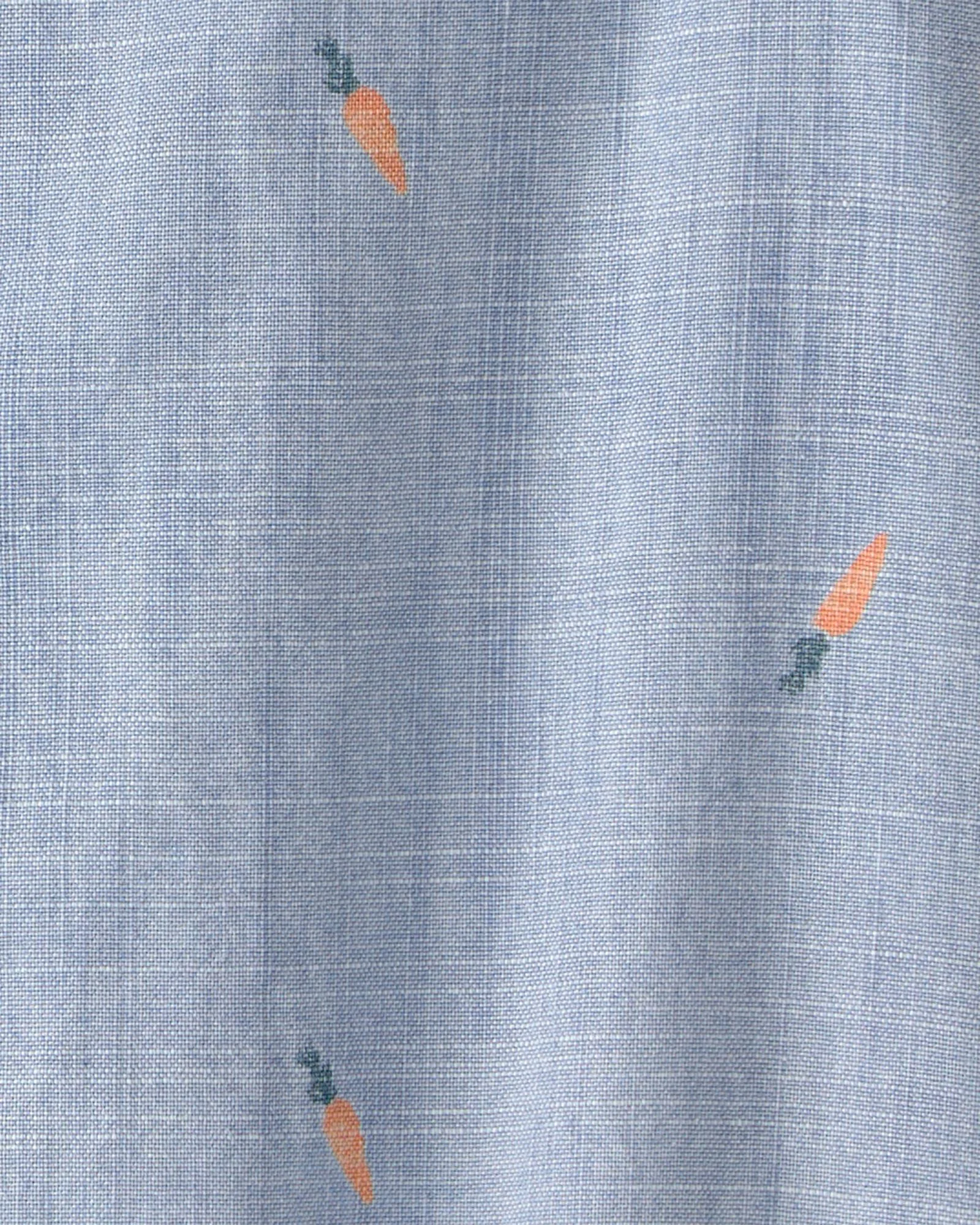 OshKosh Body tip camasa cu imprimeu Chambray Carrot foto