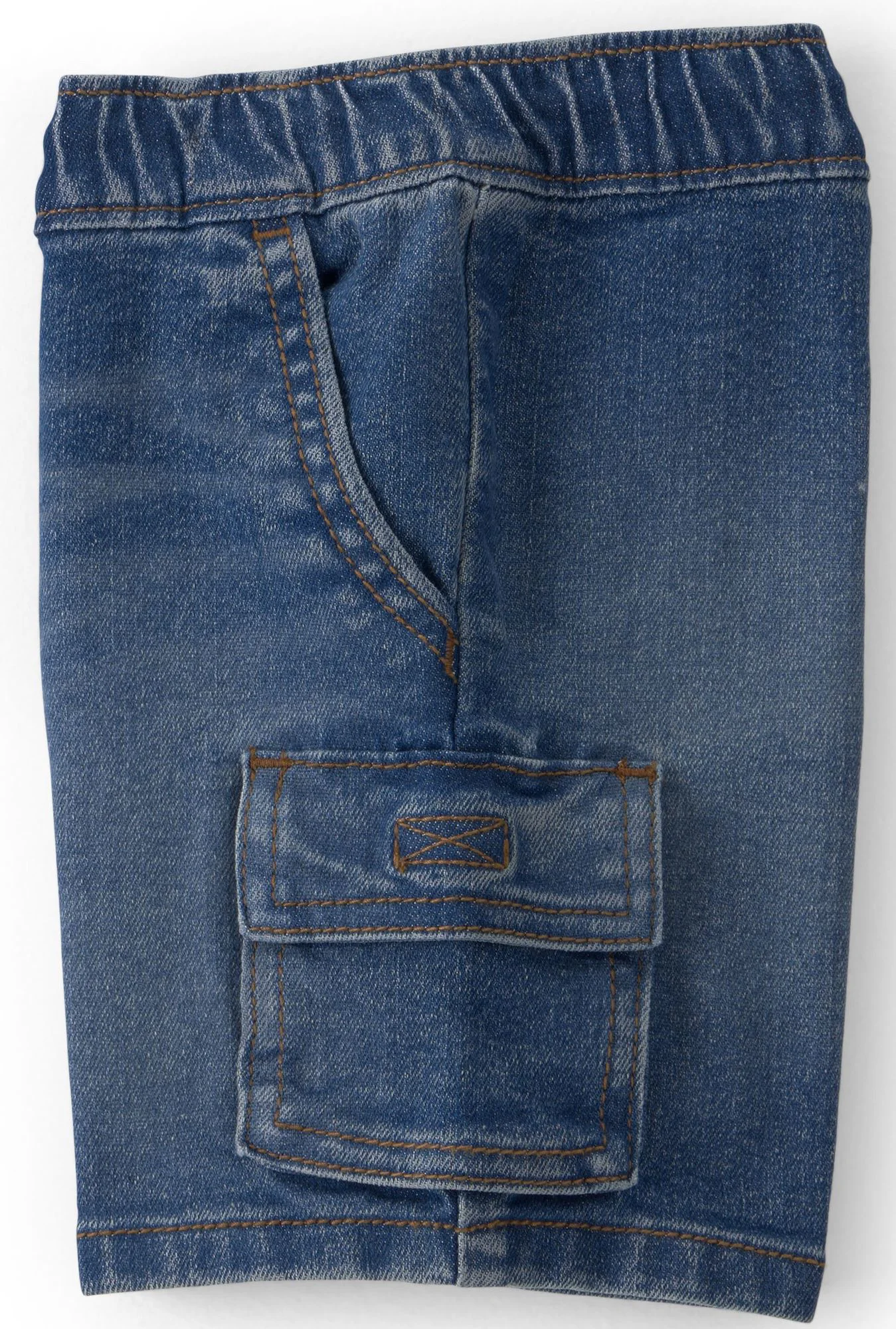 OshKosh Pantaloni scurti din denim Cargo Dark Wash foto