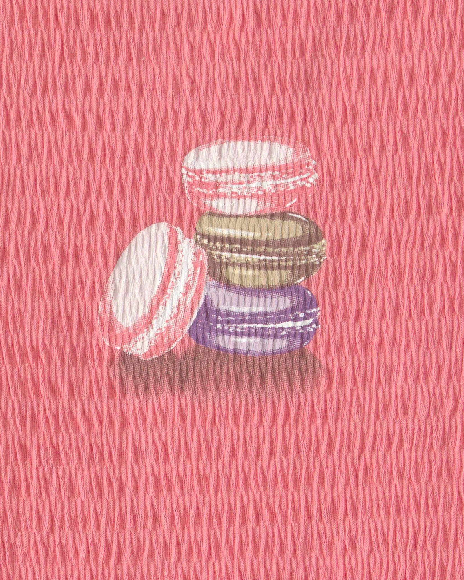 OshKosh Tricou cu fronseuri Pink Macaroon foto