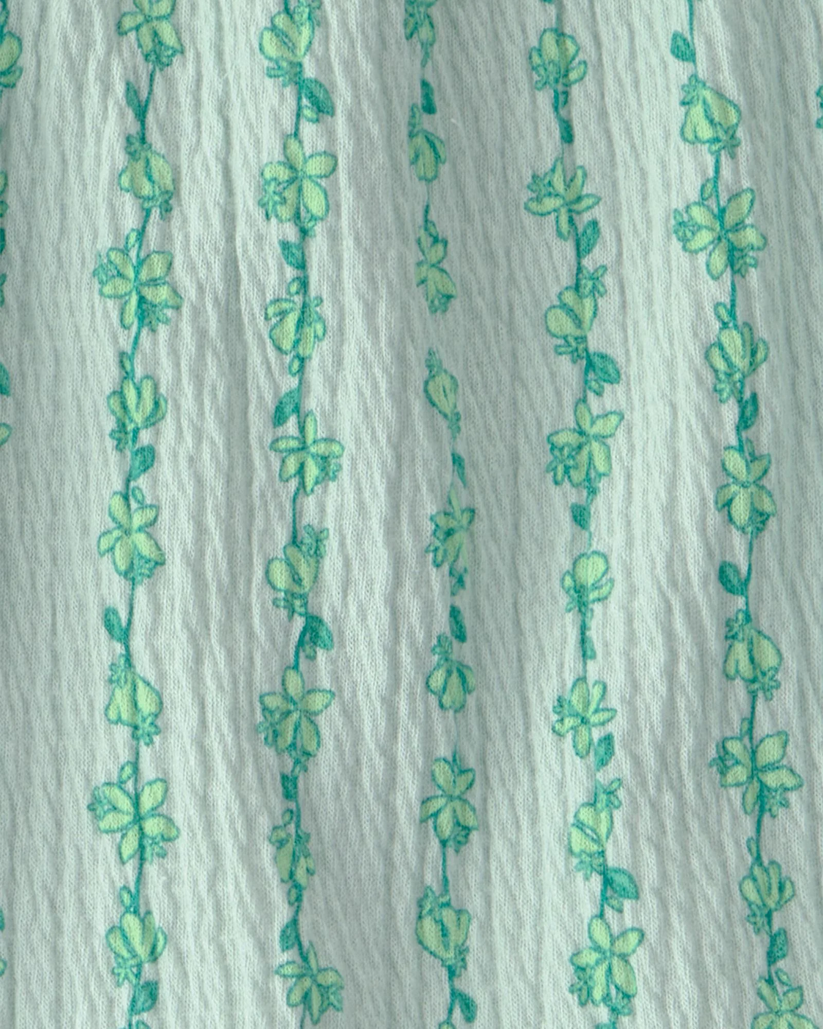 Carter's Set 2 piese Green Vine - tricou si skort foto