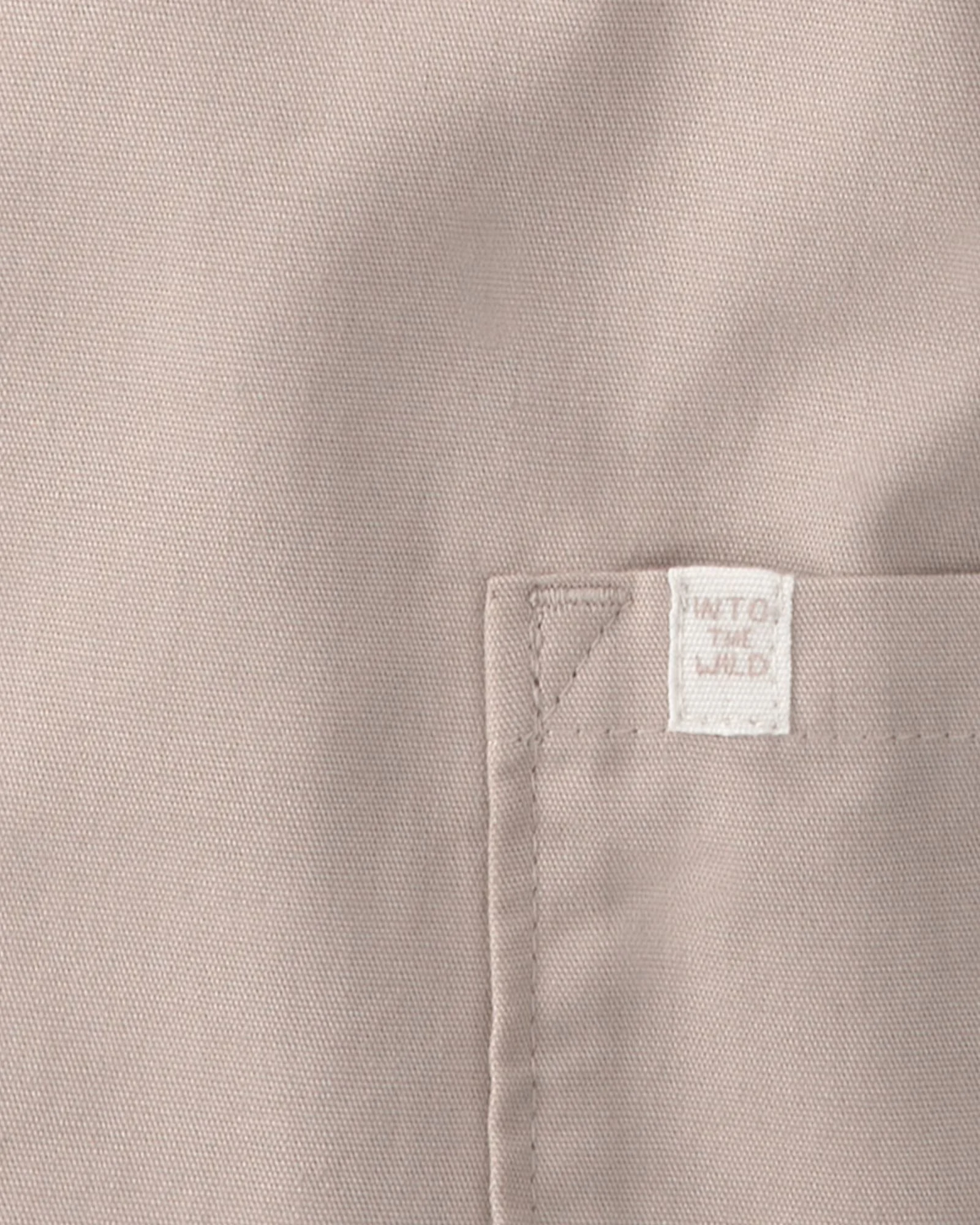 Carter's Комплект 2 в 1 Khaki Canvas - короткий комбинезон и панама foto