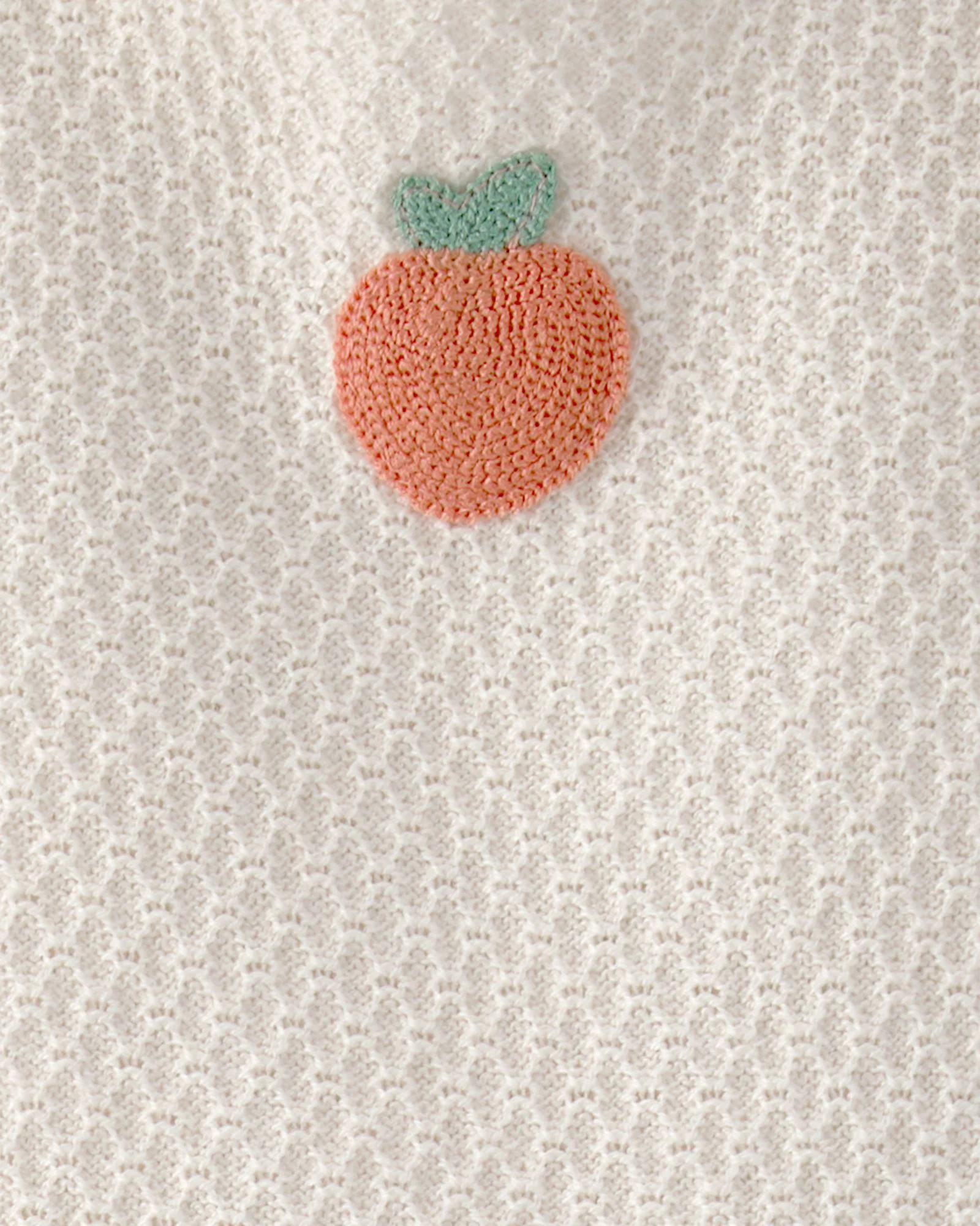 Carter's Set 2 piese Peach Flutter - top si pantaloni scurti tricotati foto