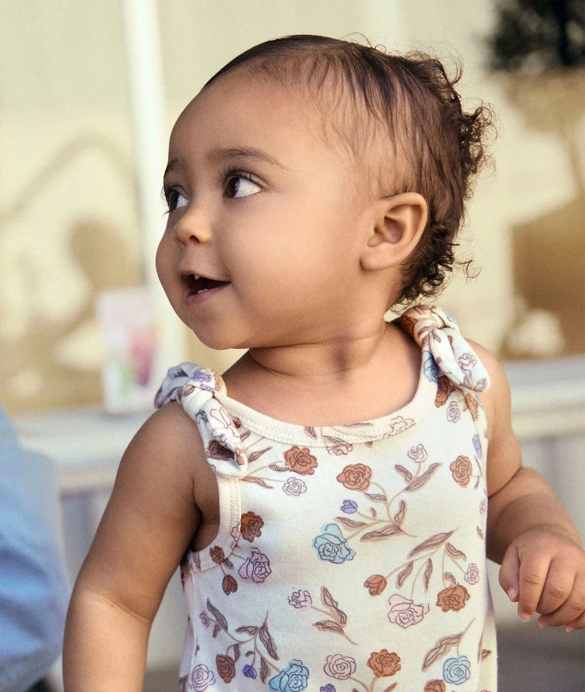 Carter's Короткий комбинезон Floral Ivory foto